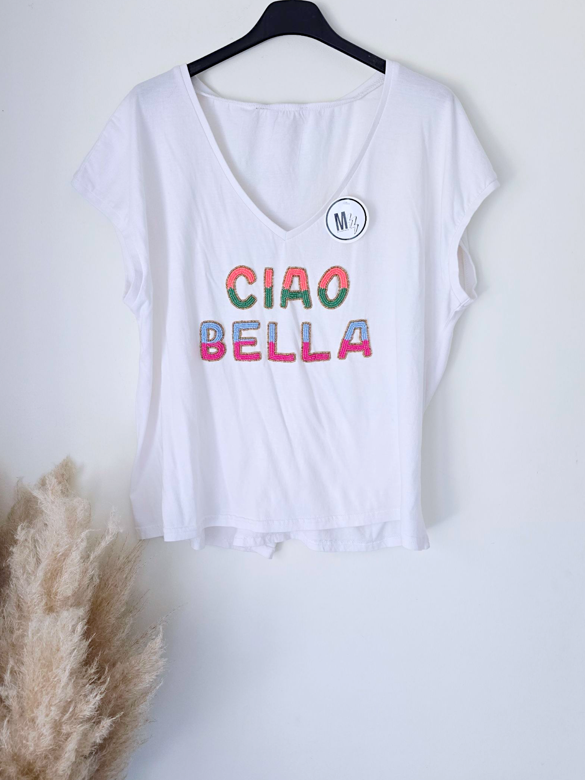 Tee-shirt perles Bella