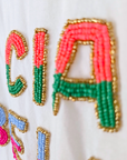 Tee-shirt perles Bella