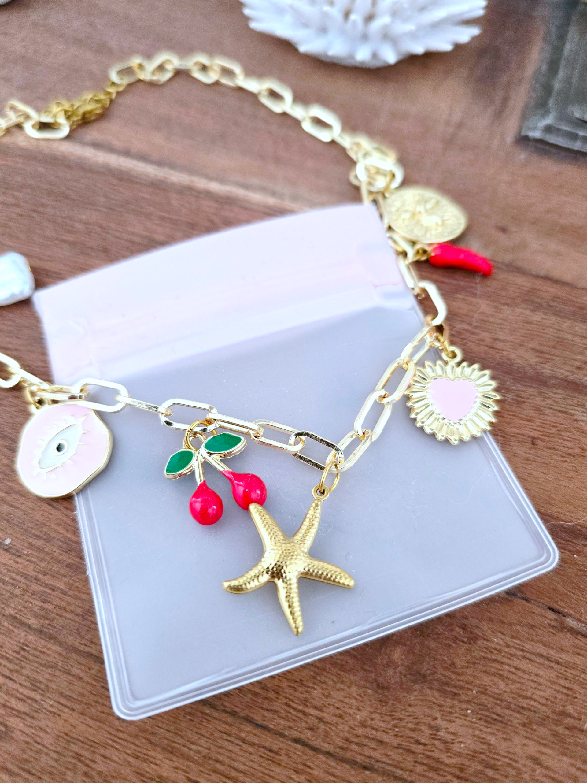 Collier breloques