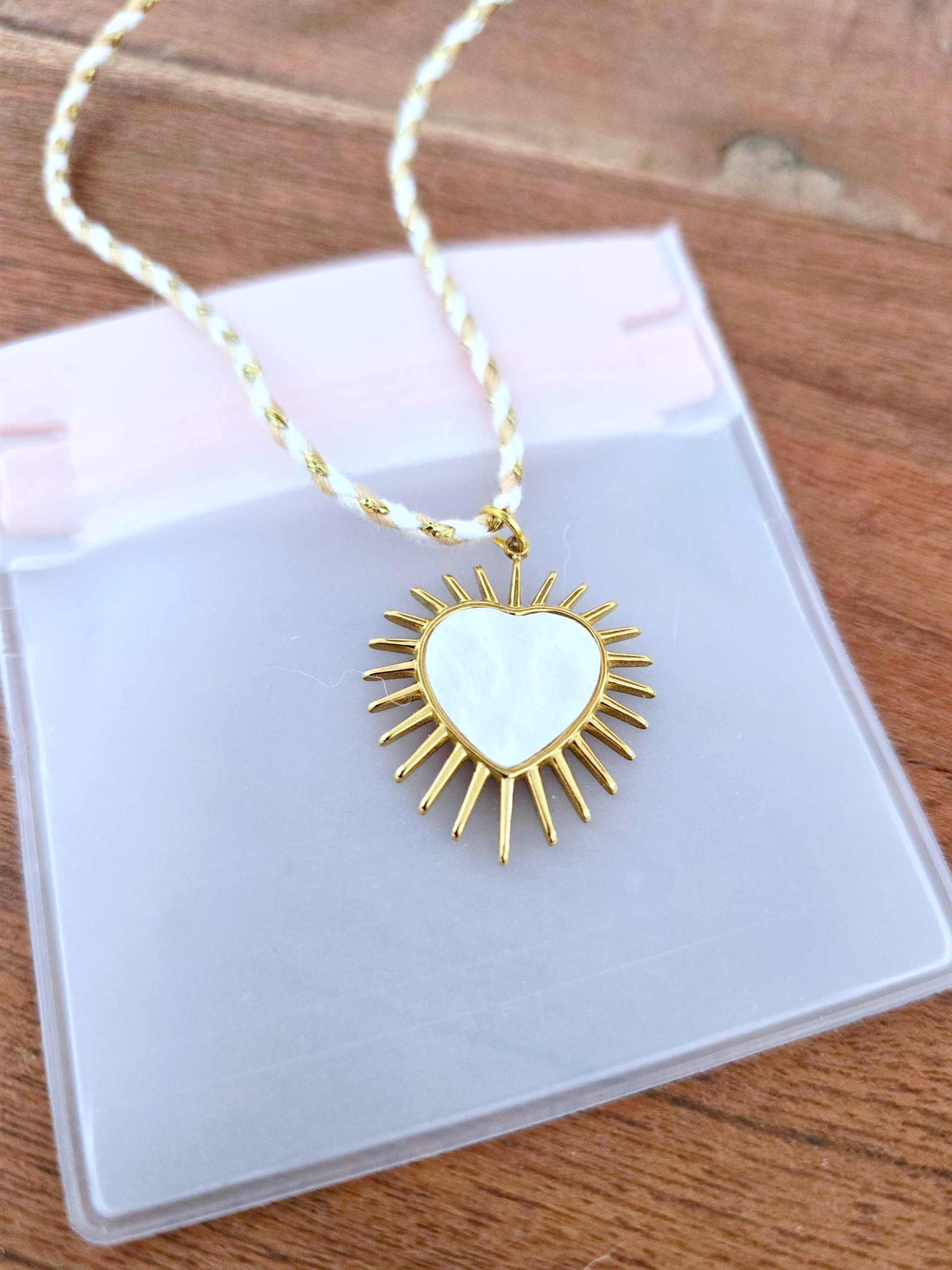 Collier cœur