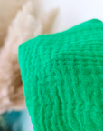 Robe green gaz de coton