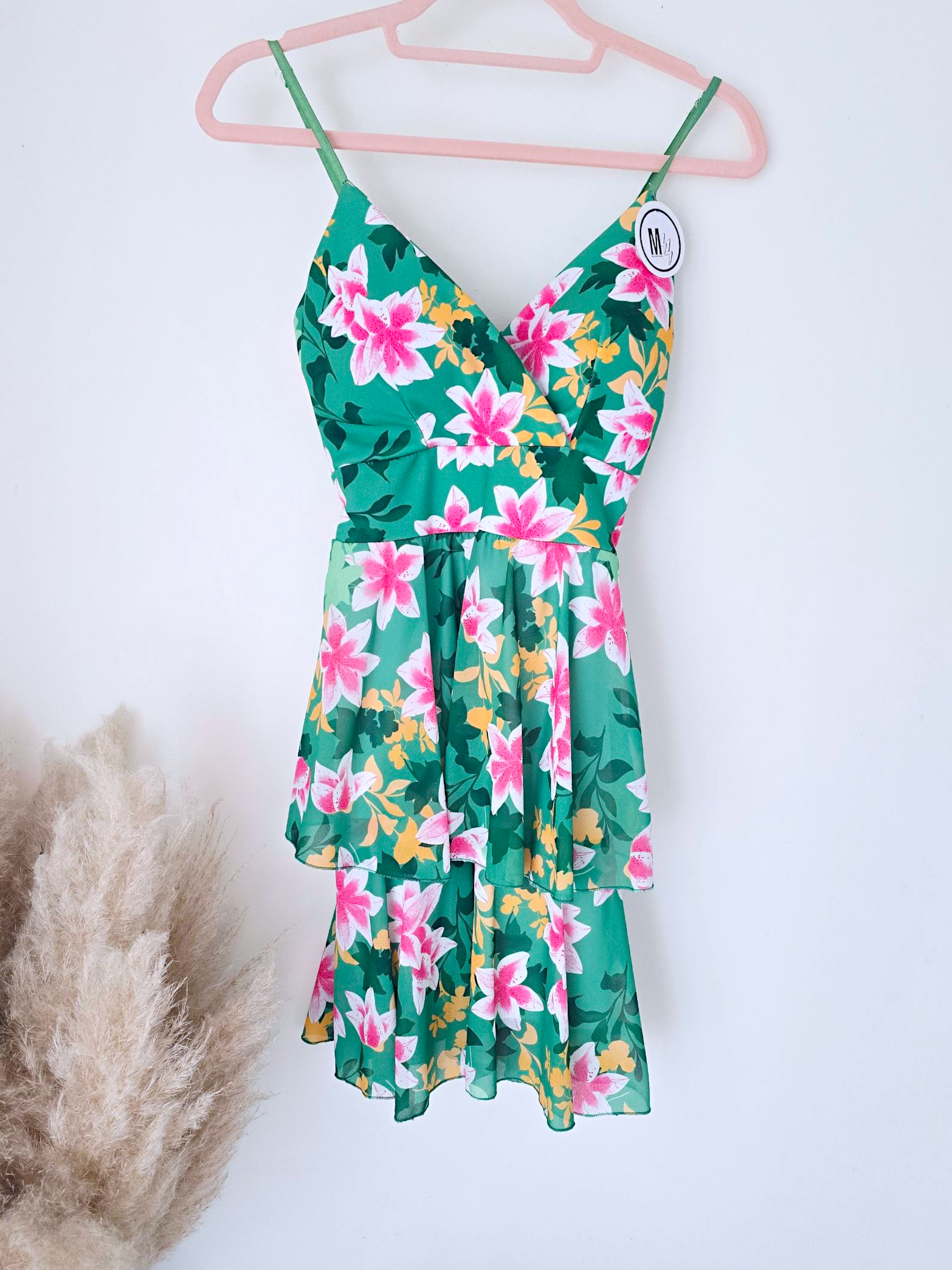 Robe courte flowers