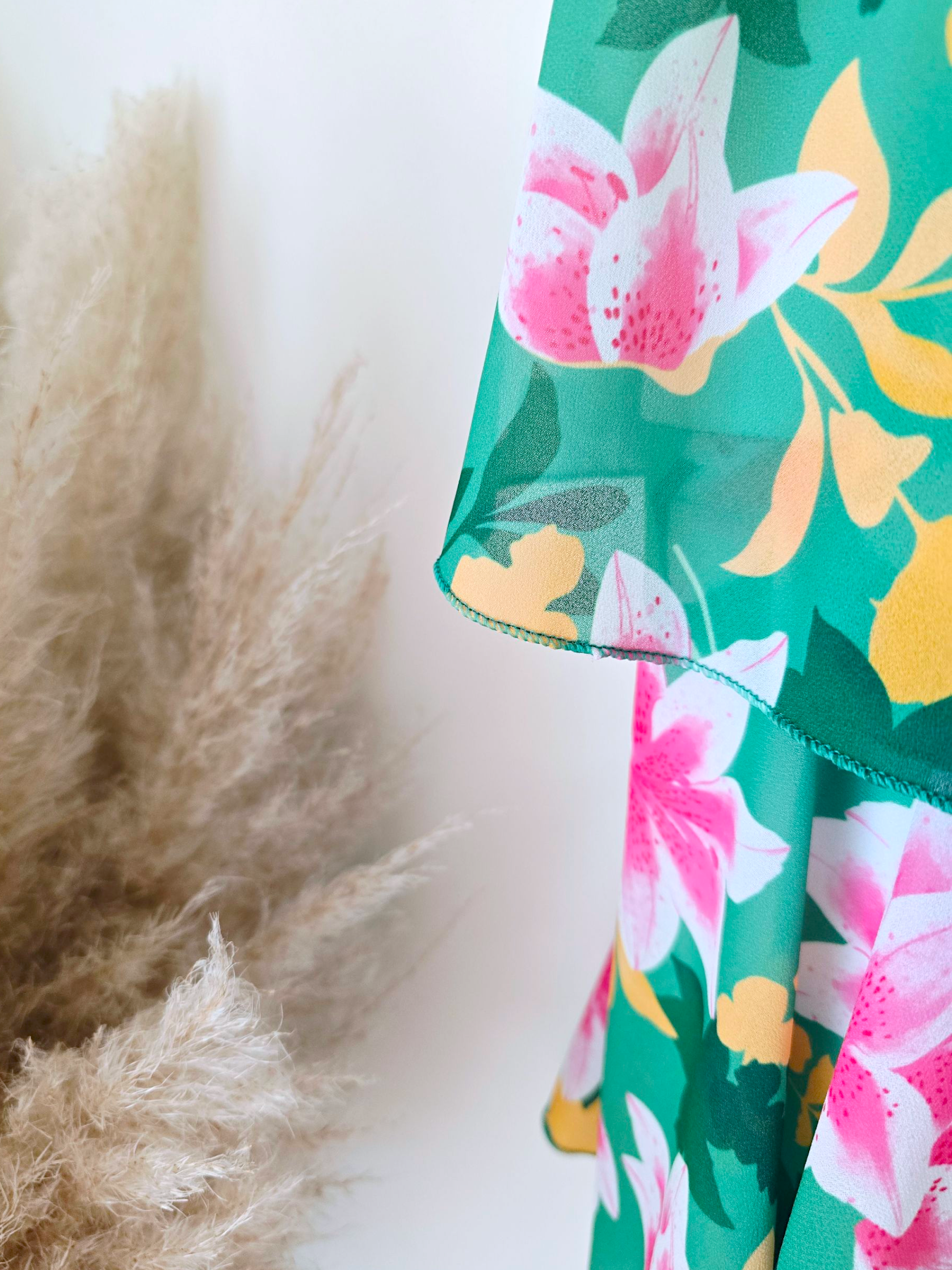 Robe courte flowers