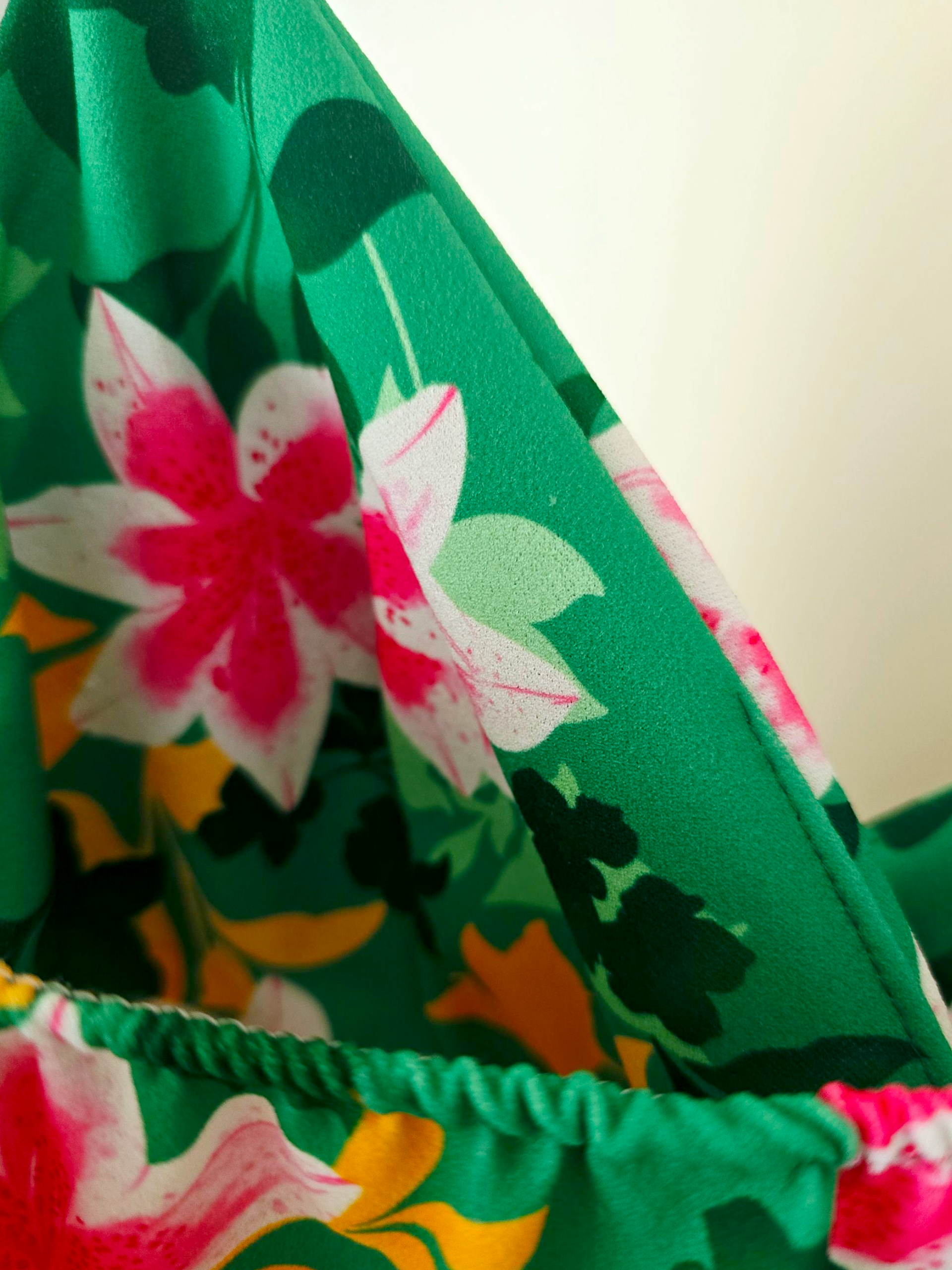 Robe courte flowers