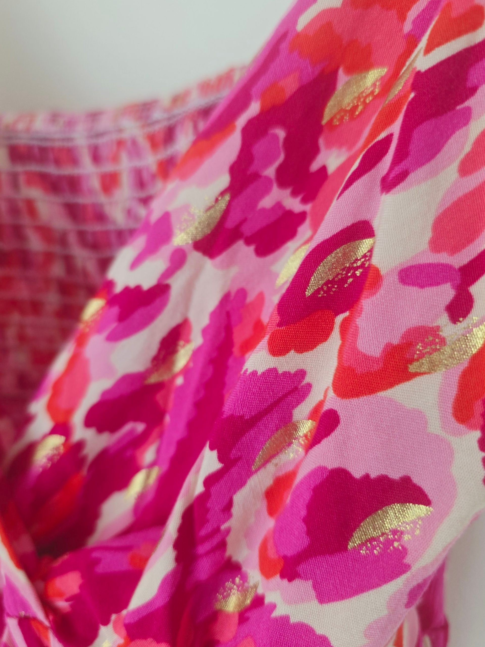 Robe léo rose fuchsia