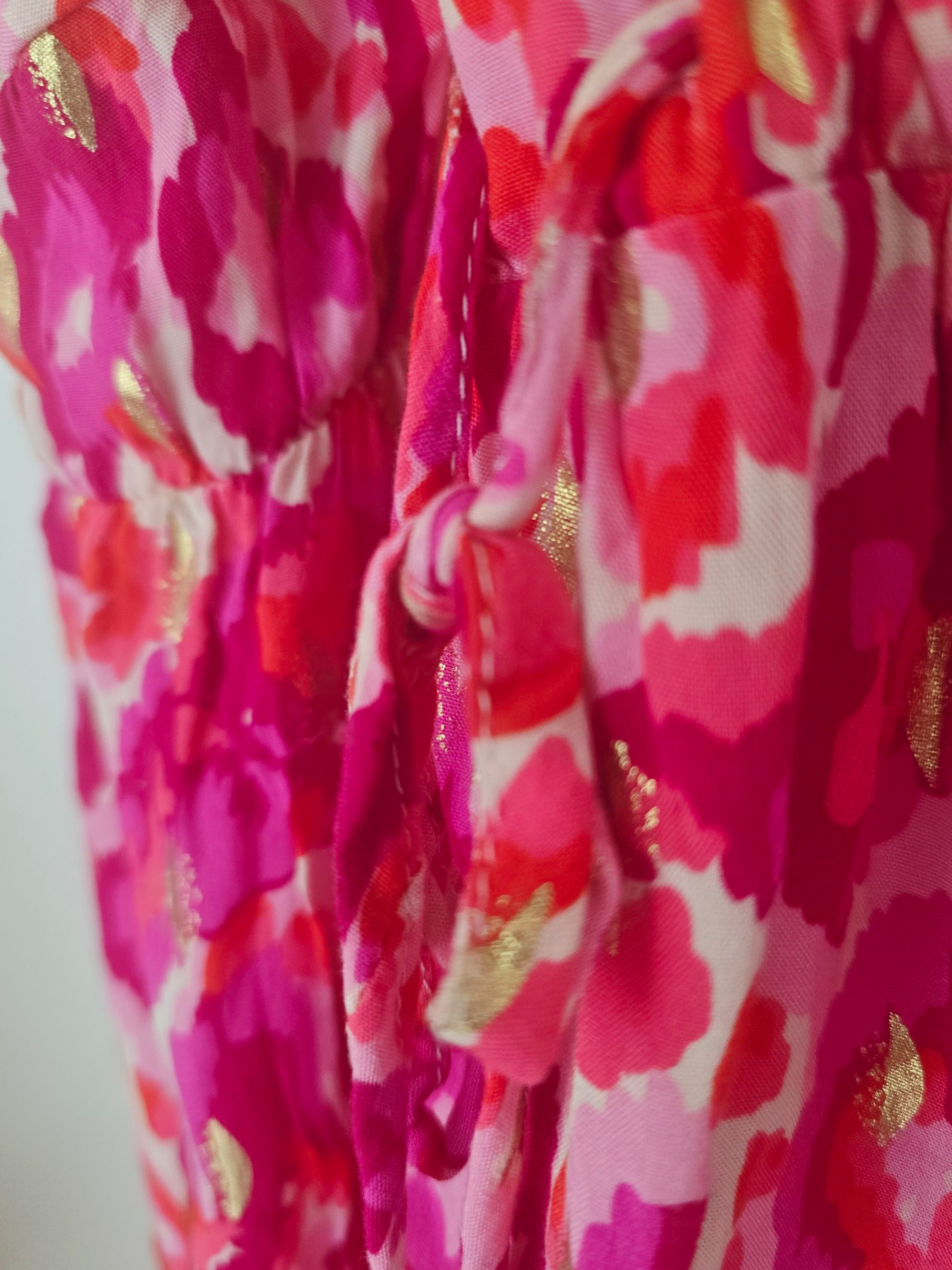 Robe léo rose fuchsia