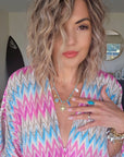 Collier boho bleu