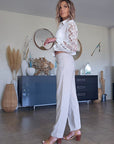Pantalon fluide chic - 𝐌𝐚𝐫𝐢𝐧𝐚𝟒𝟒𝐟𝐚𝐦𝐢𝐥𝐲