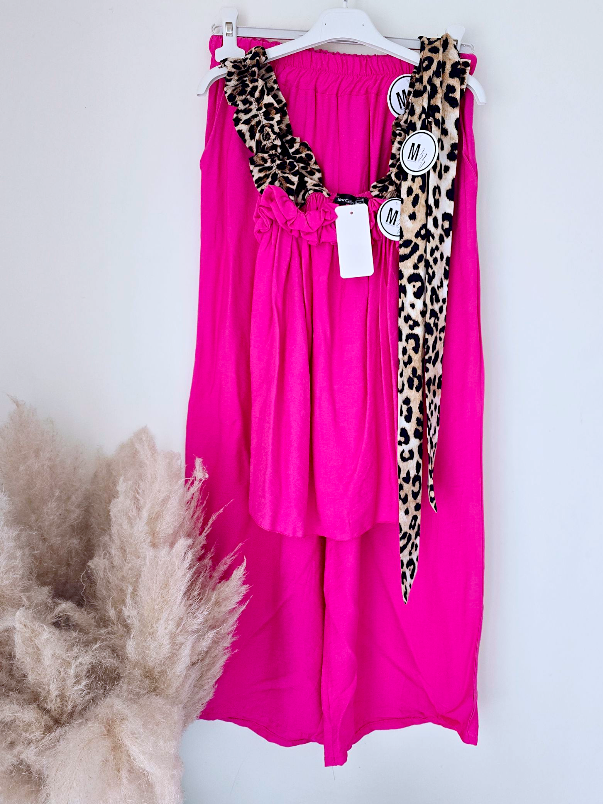 Ensemble 3 pièces fuchsia