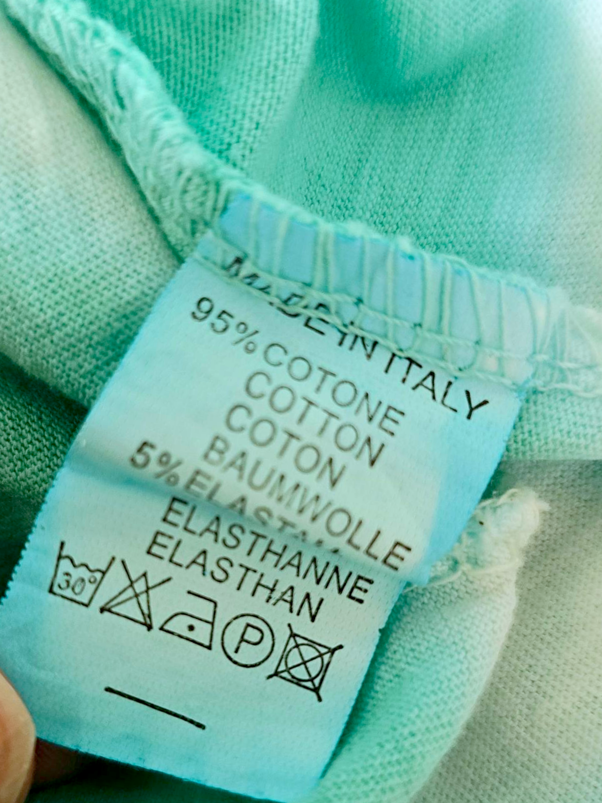 Robe tie bleu