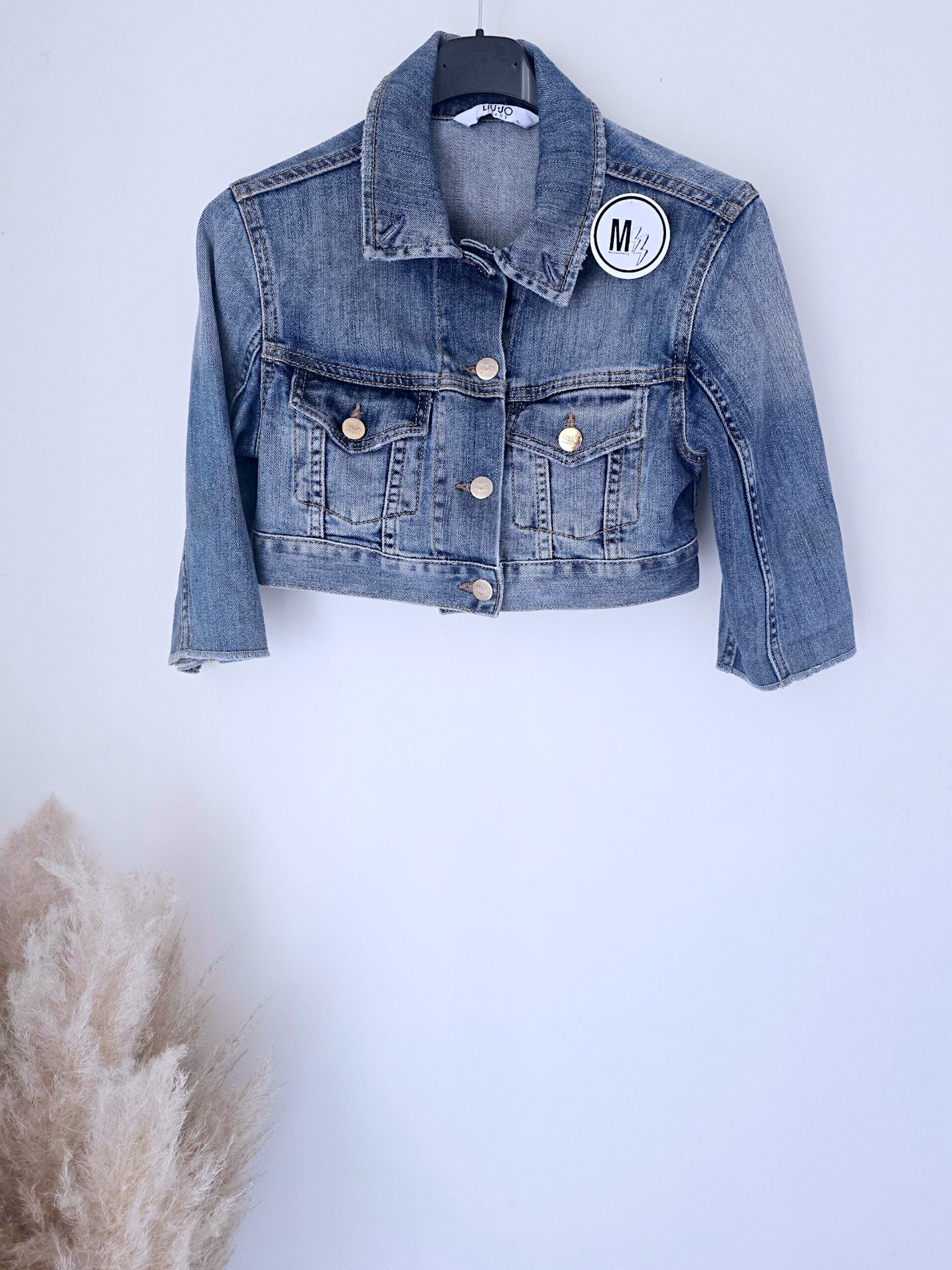 Veste courte en jean