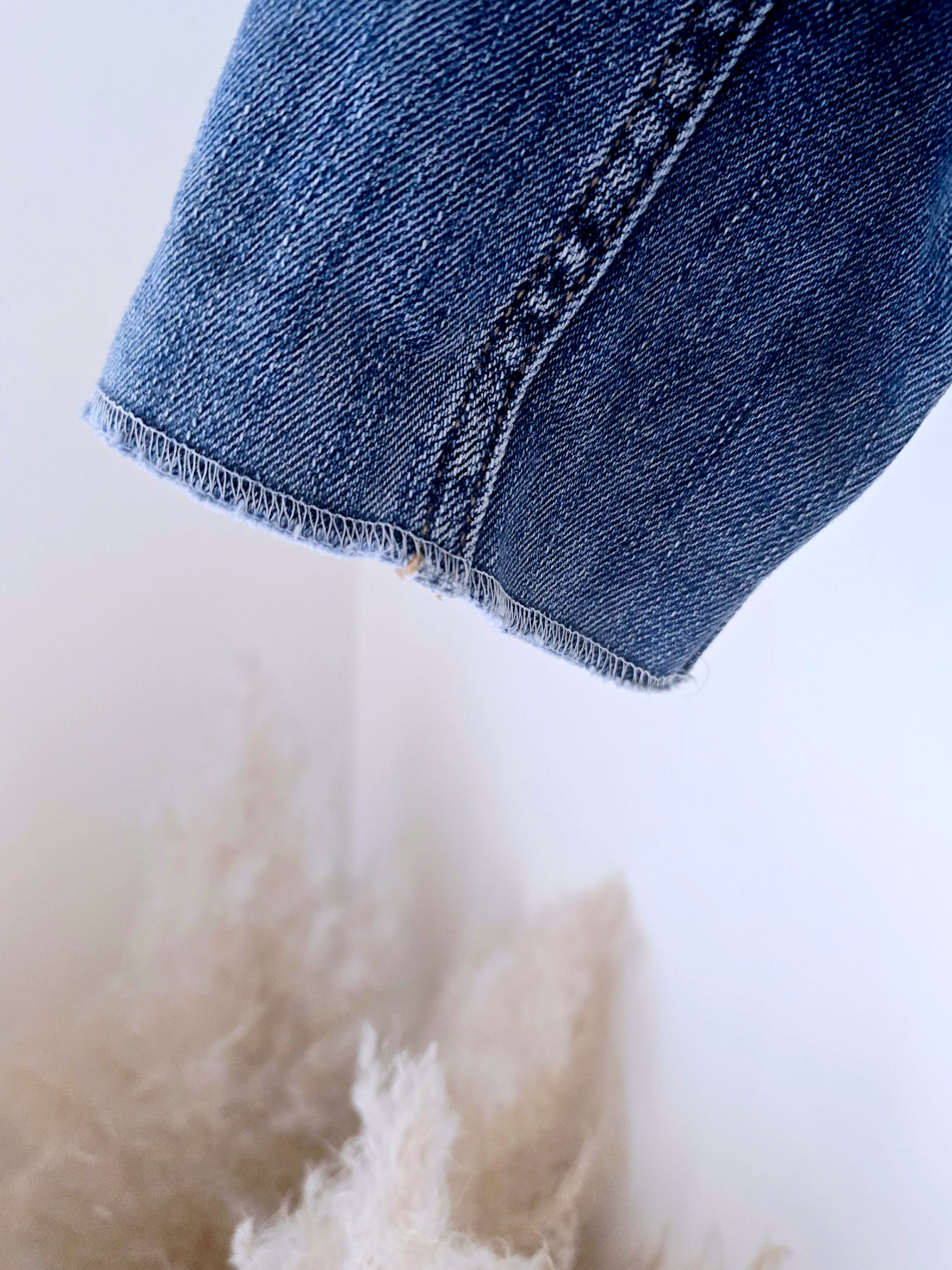 Veste courte en jean