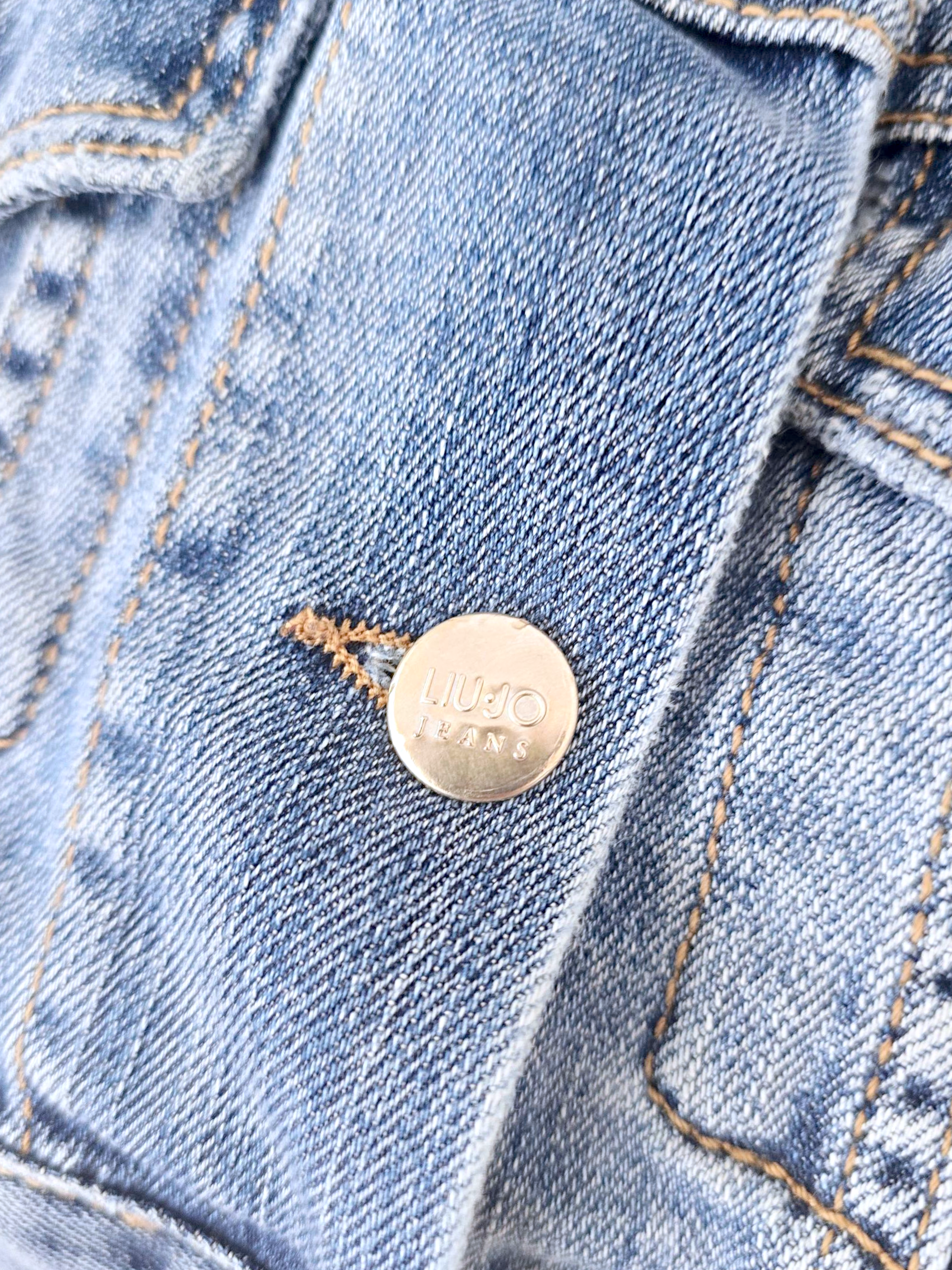 Veste courte en jean
