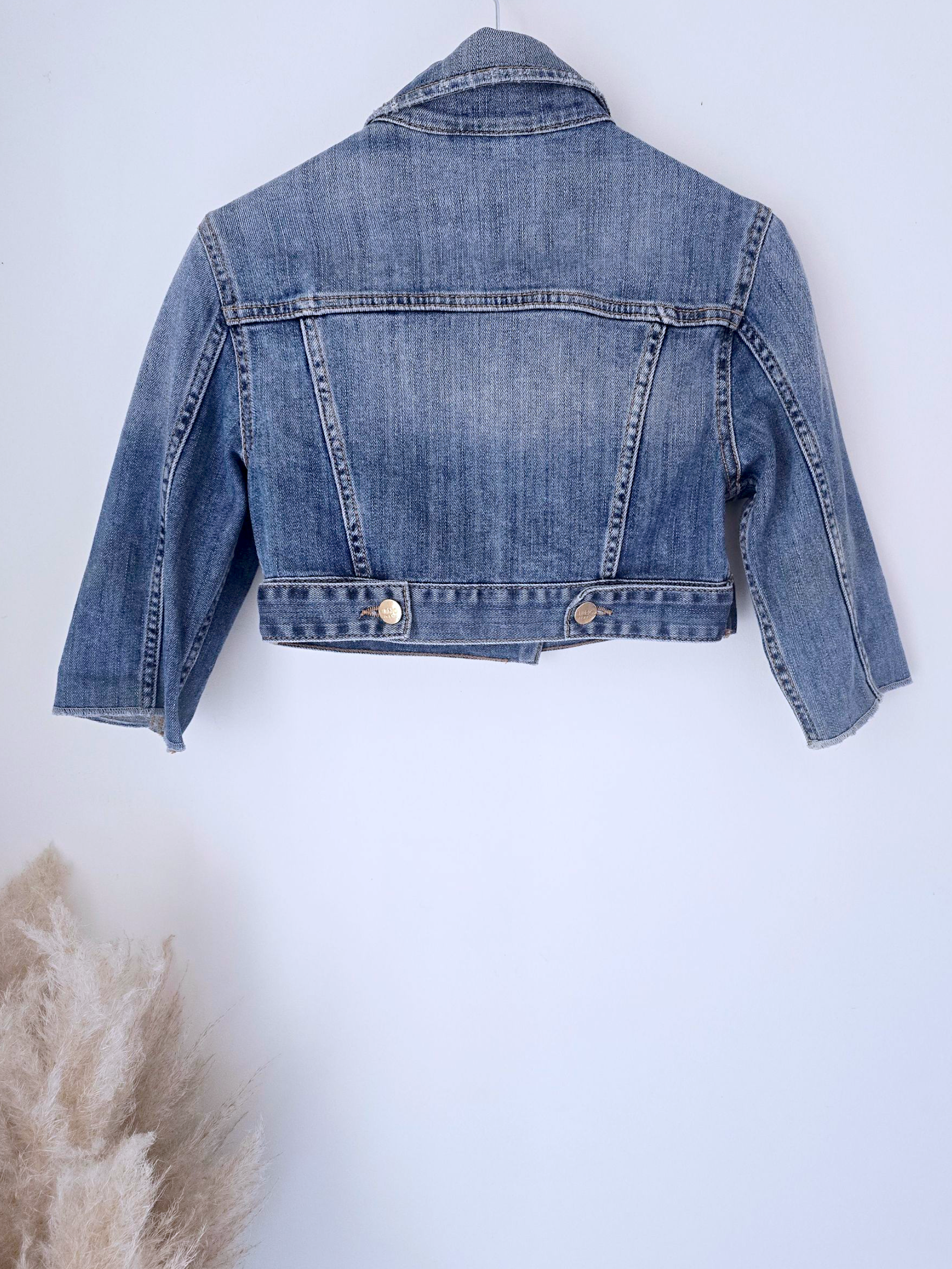 Veste courte en jean