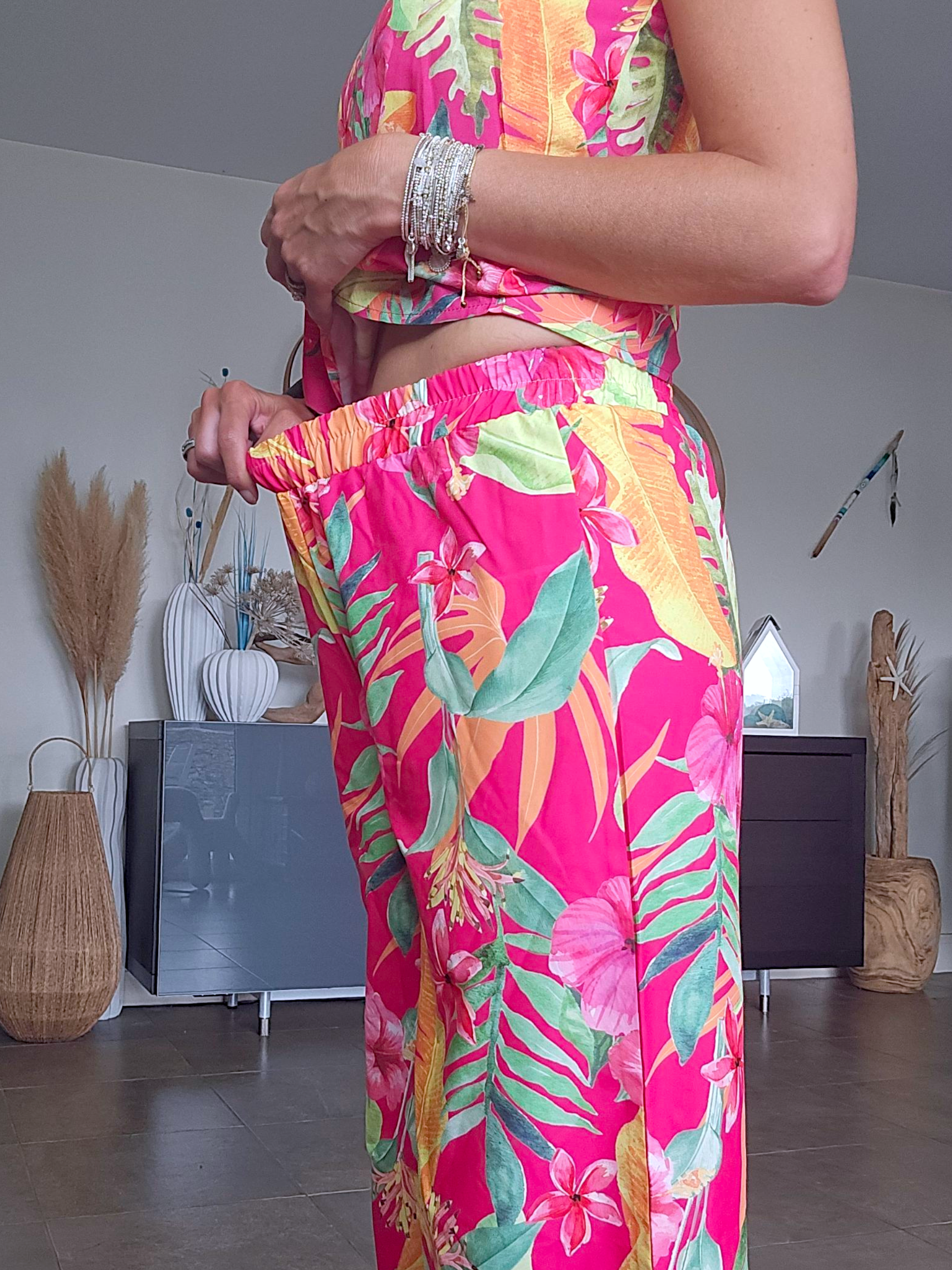 Ensemble flowers chic