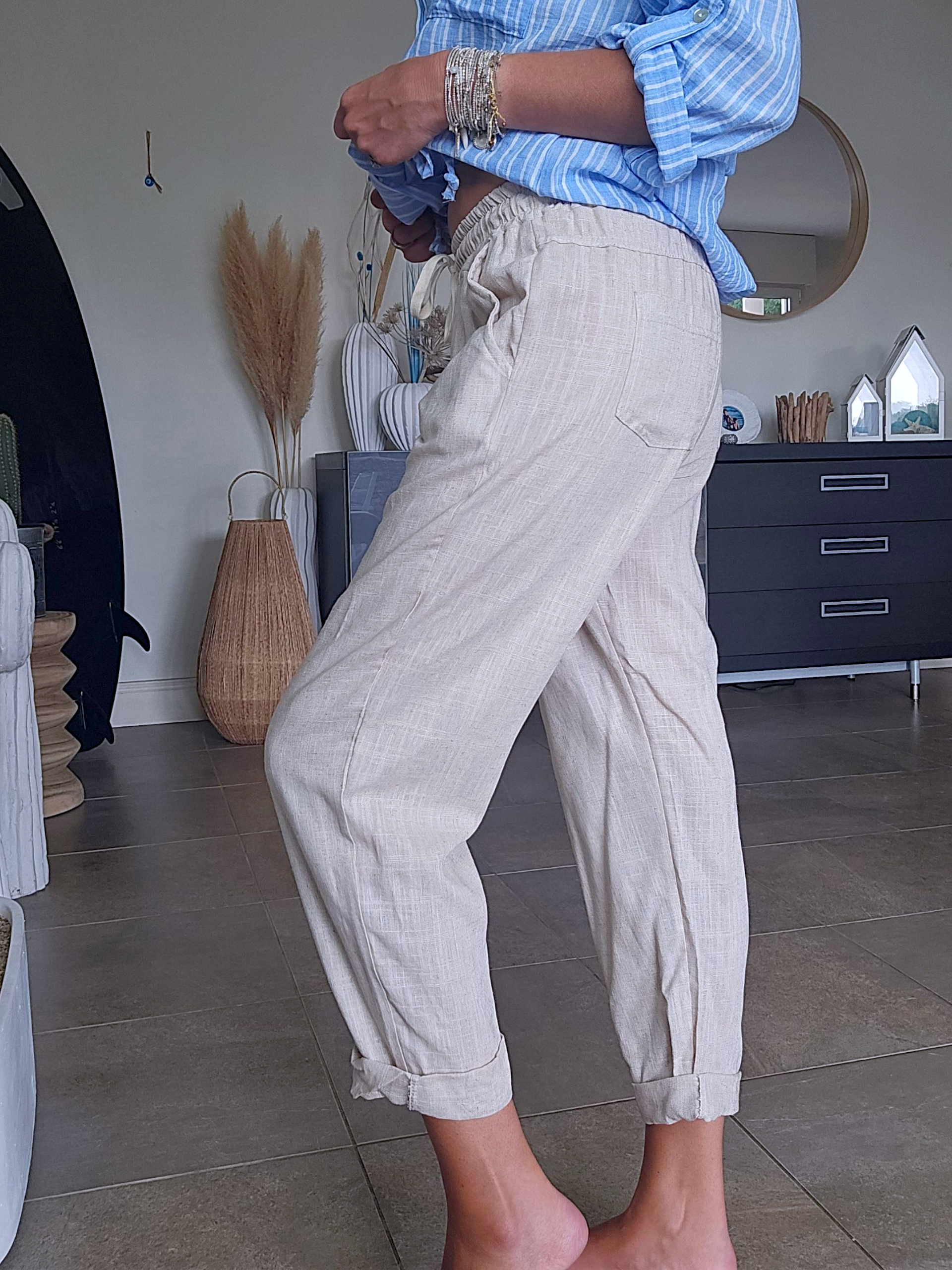 Pantalon en lin