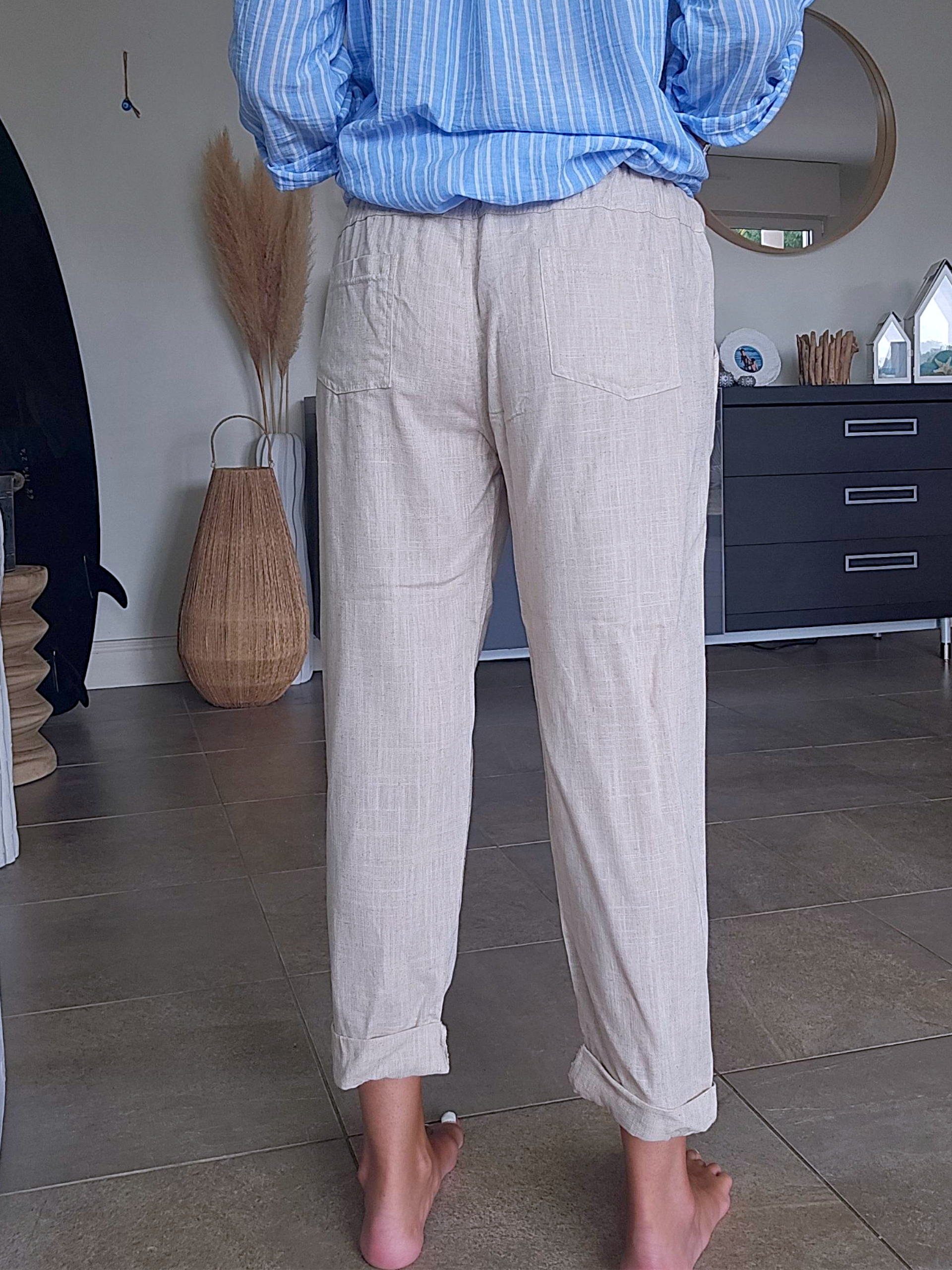 Pantalon en lin