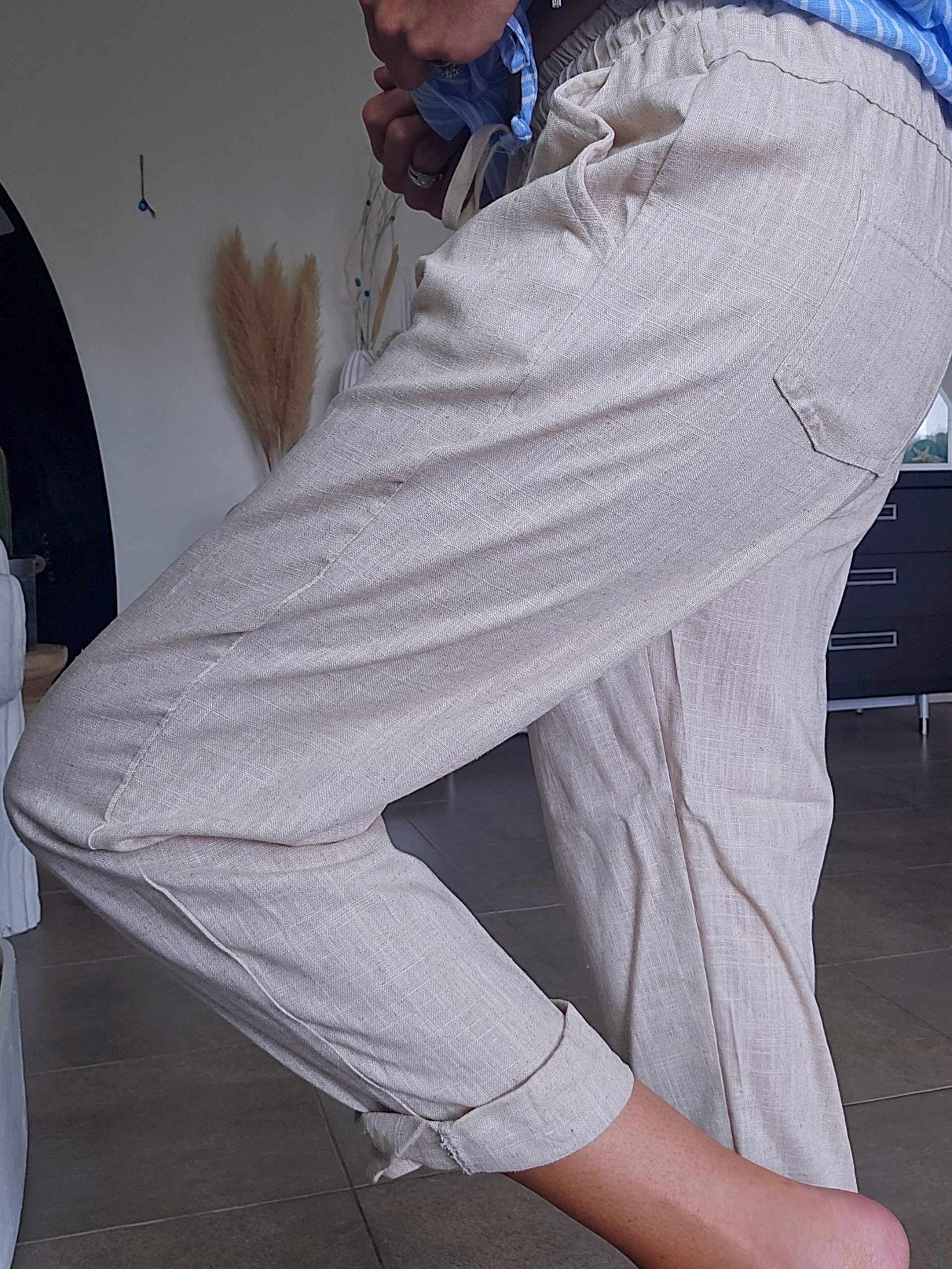 Pantalon en lin