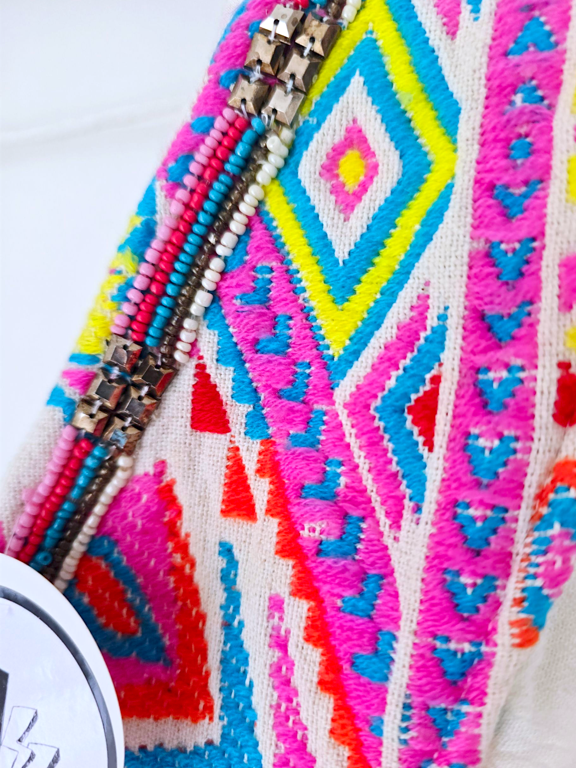 Robe boho écrue