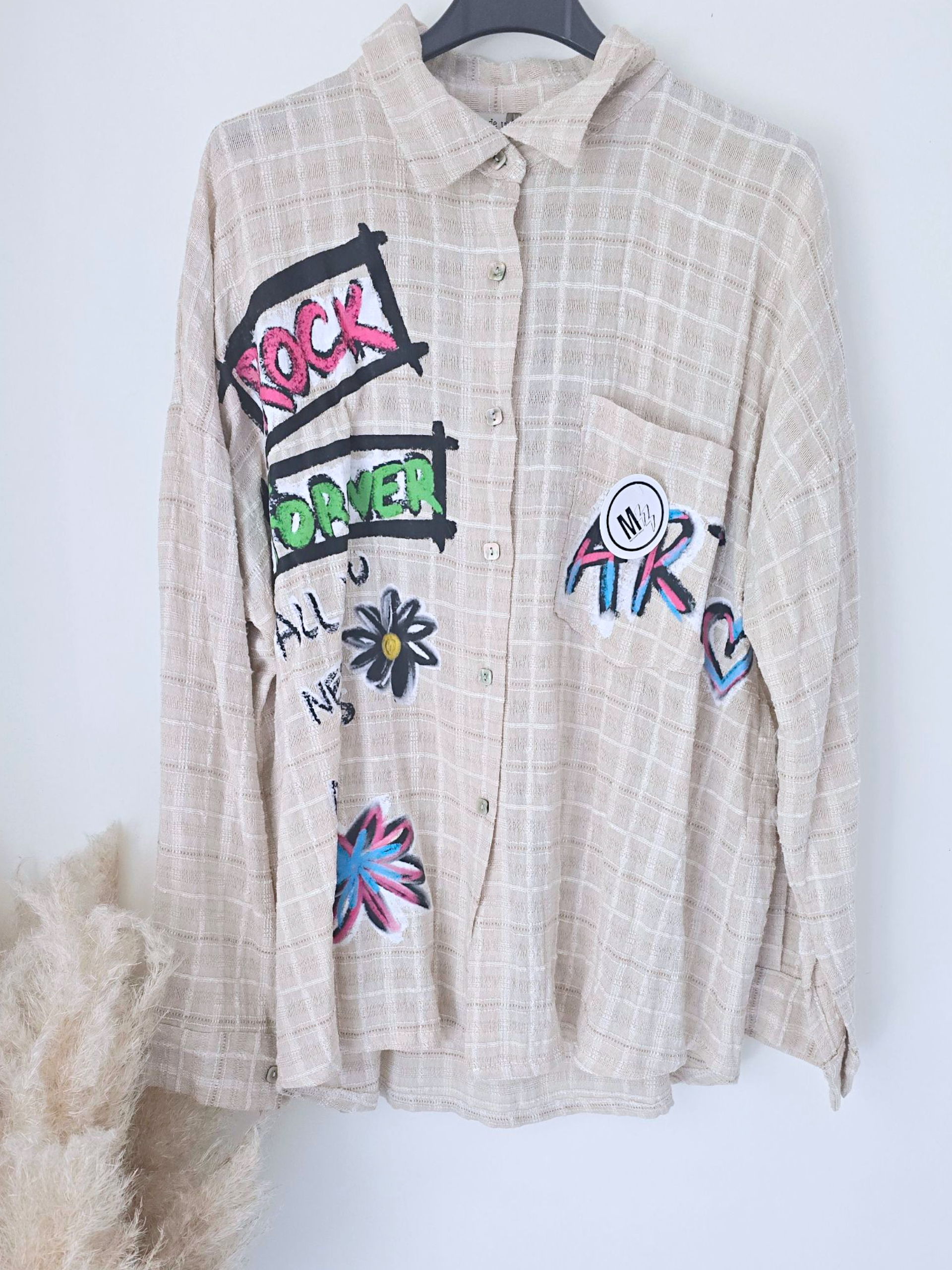 Chemise graffiti