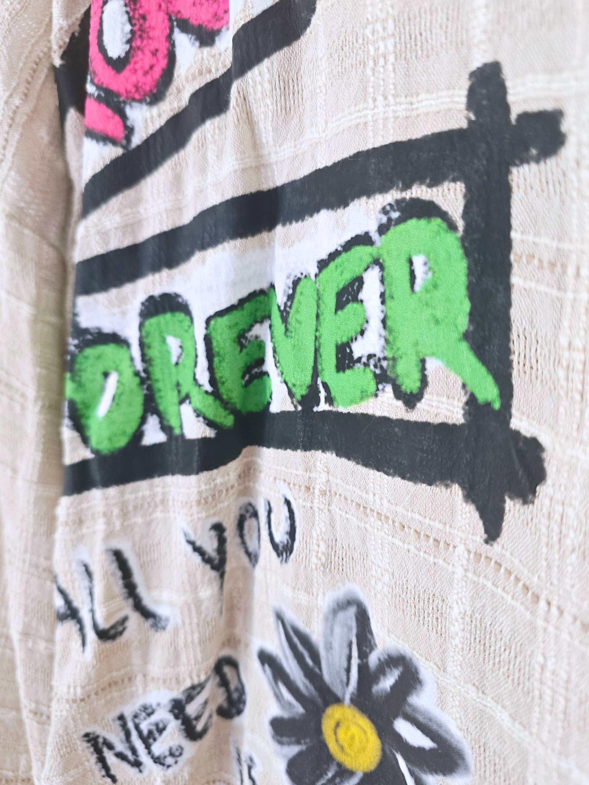Chemise graffiti