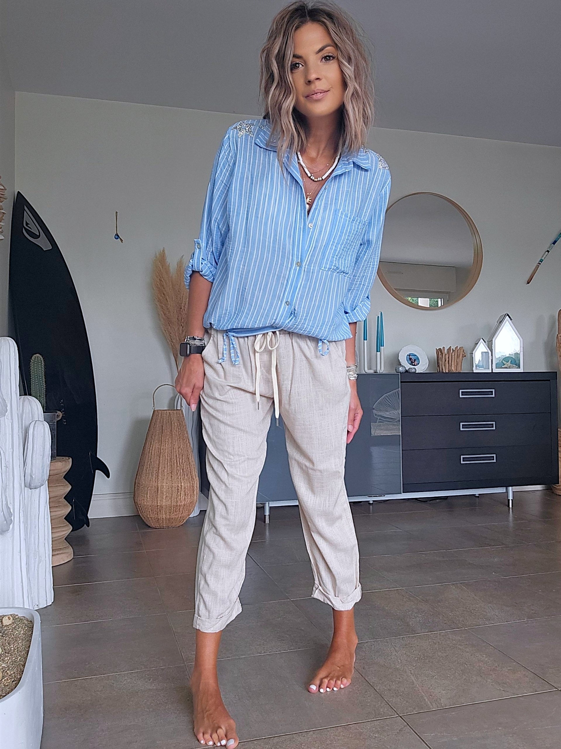 Pantalon en lin