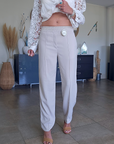 Pantalon fluide chic - 𝐌𝐚𝐫𝐢𝐧𝐚𝟒𝟒𝐟𝐚𝐦𝐢𝐥𝐲