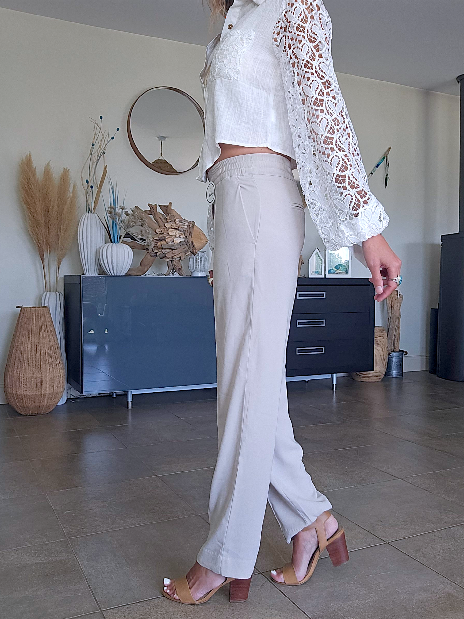 Pantalon fluide chic - 𝐌𝐚𝐫𝐢𝐧𝐚𝟒𝟒𝐟𝐚𝐦𝐢𝐥𝐲