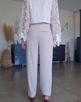 Pantalon fluide chic - 𝐌𝐚𝐫𝐢𝐧𝐚𝟒𝟒𝐟𝐚𝐦𝐢𝐥𝐲