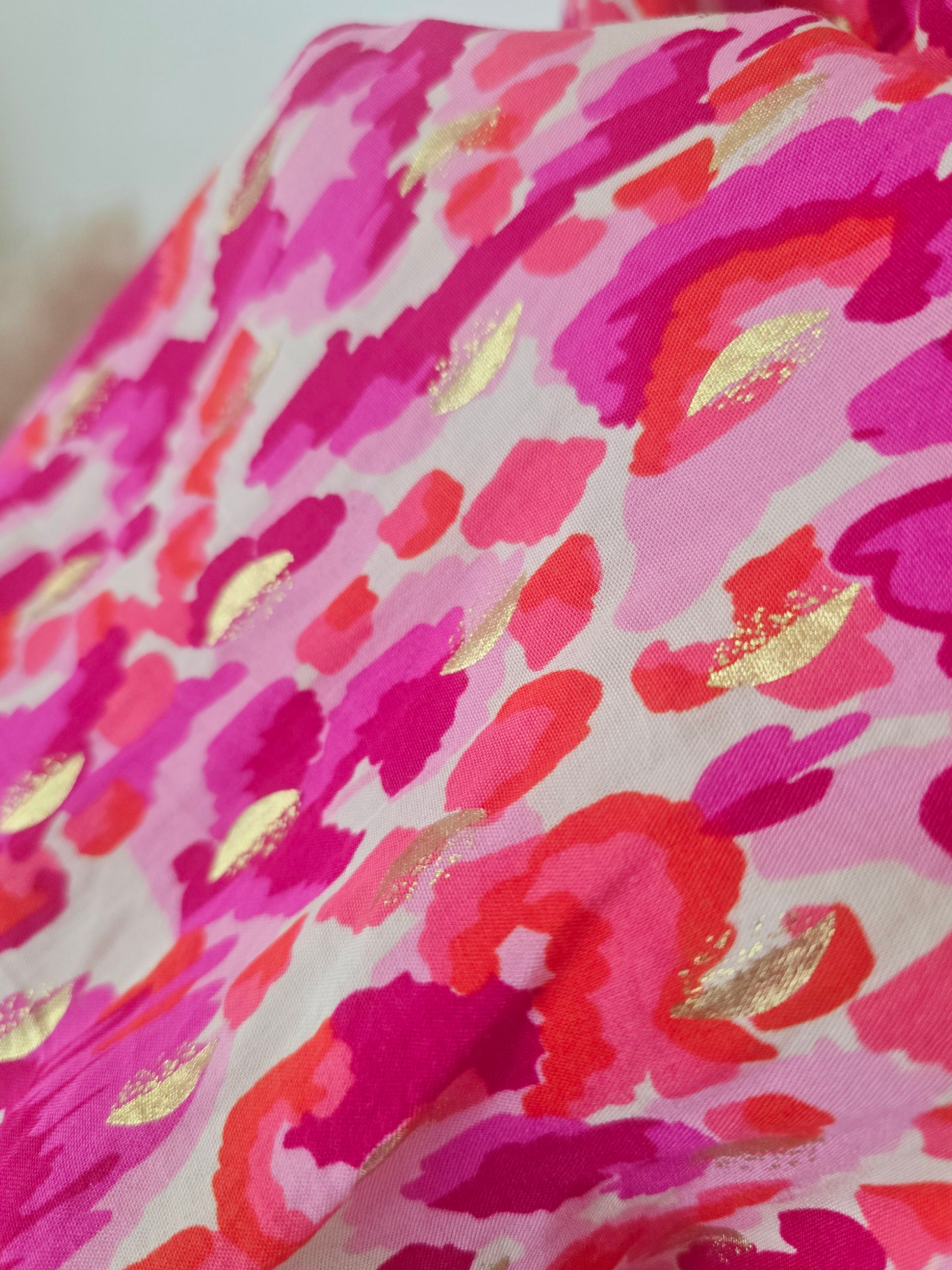 Robe léo rose fuchsia