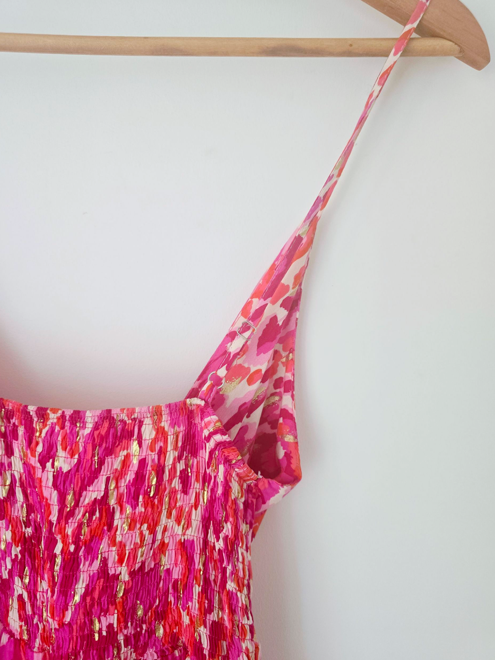 Robe léo rose fuchsia