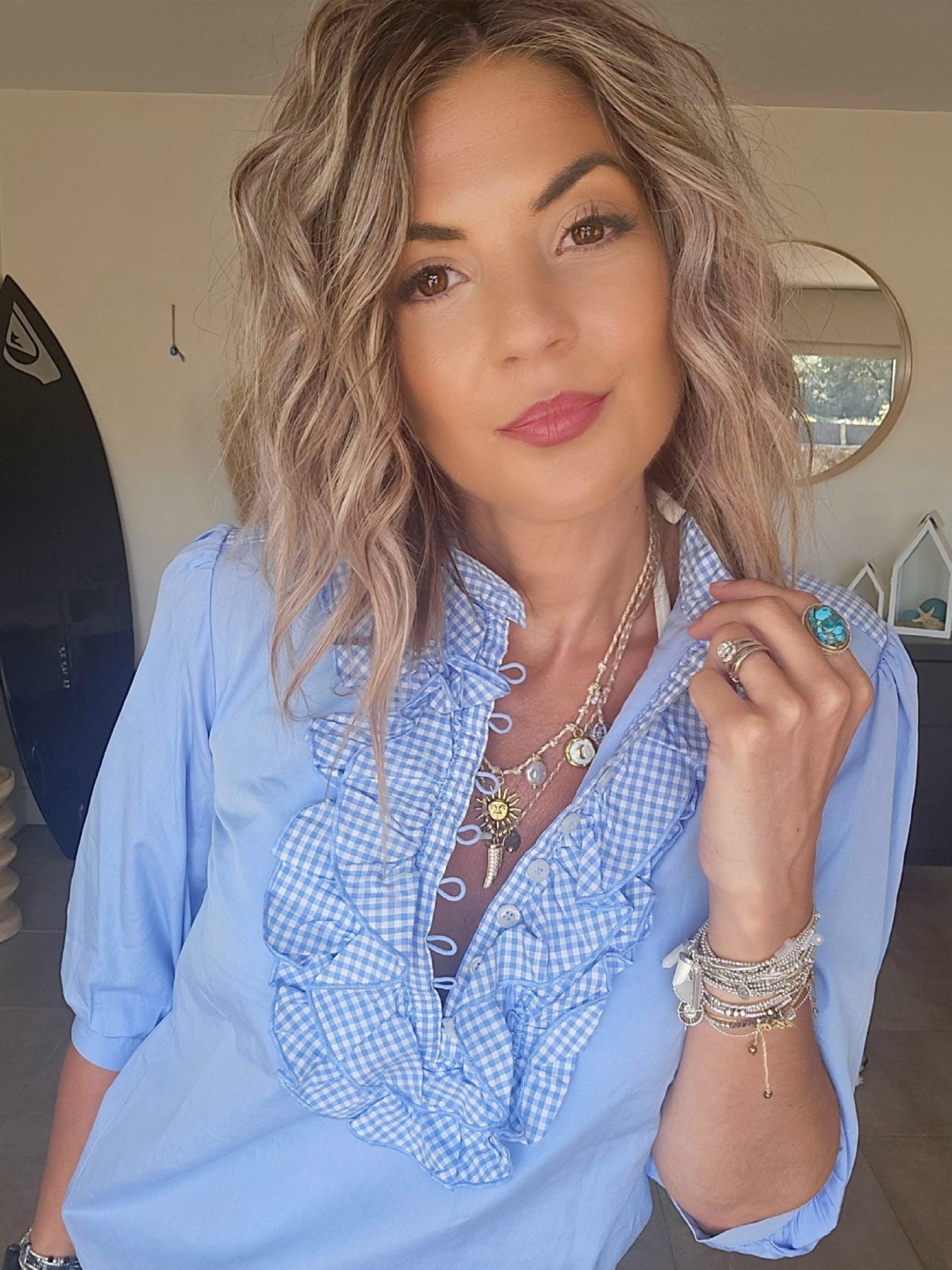 Chemise bleue originale