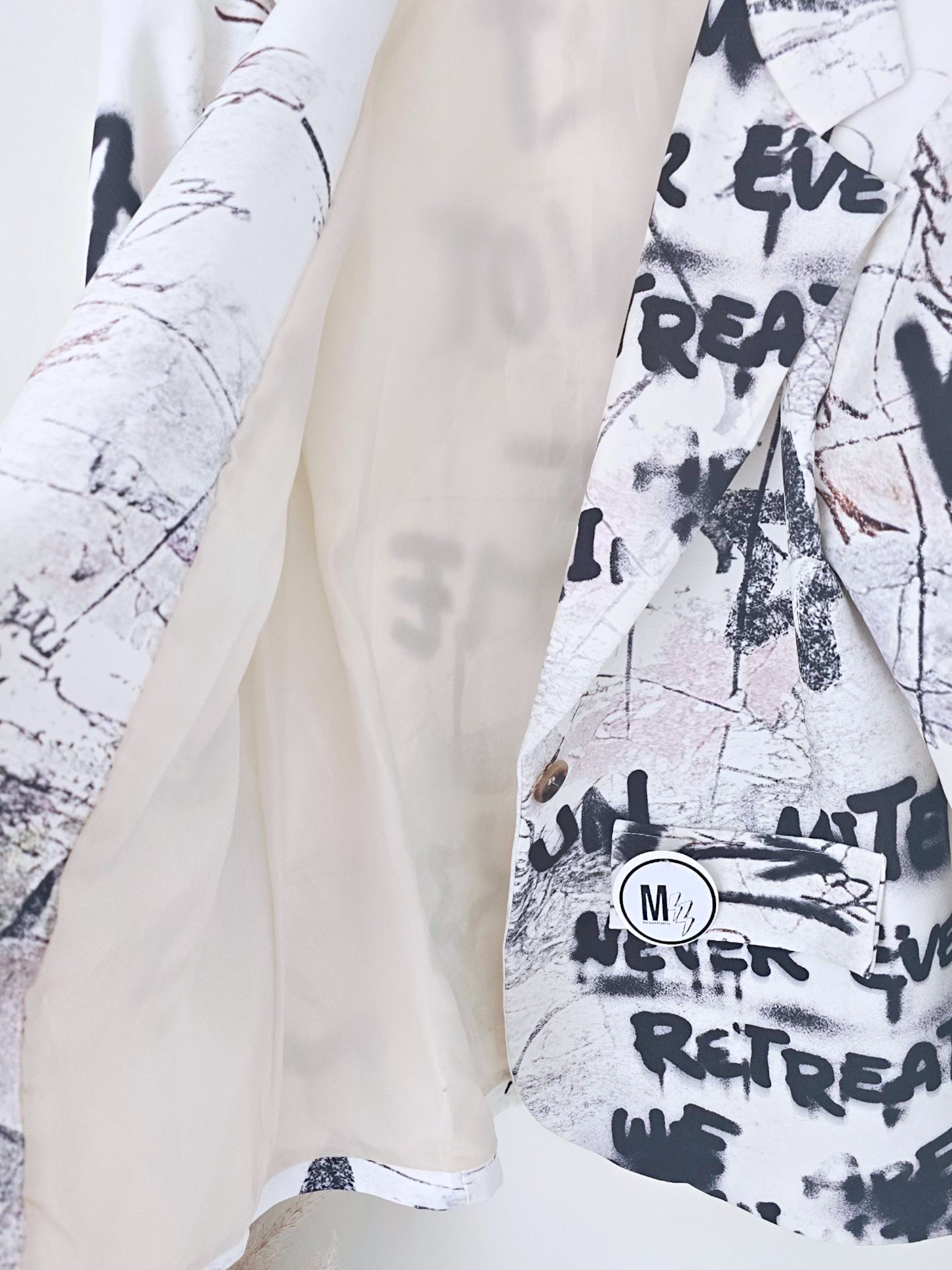 Veste boy à tags
