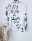 Veste boy à tags