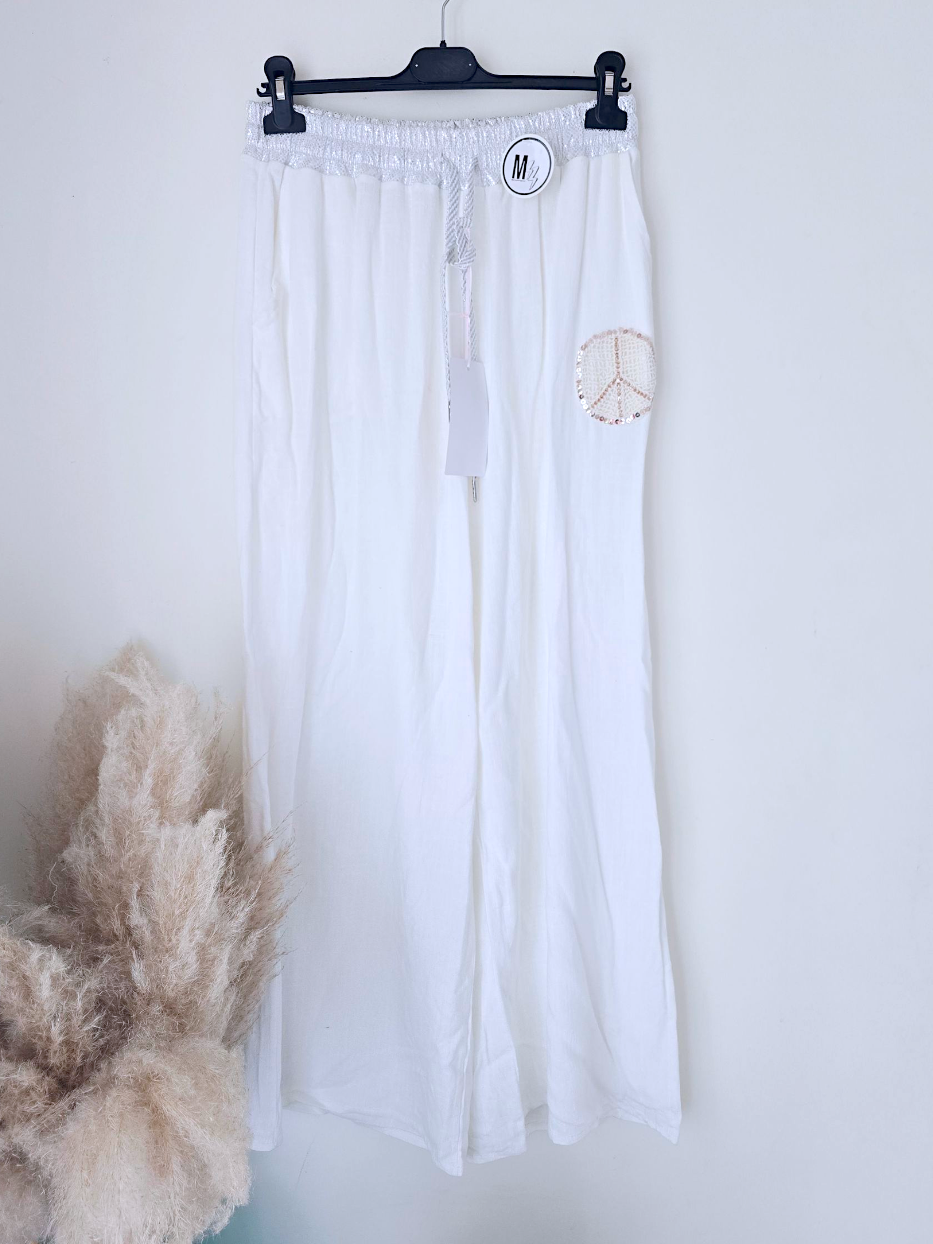 Pantalon peace &amp; love