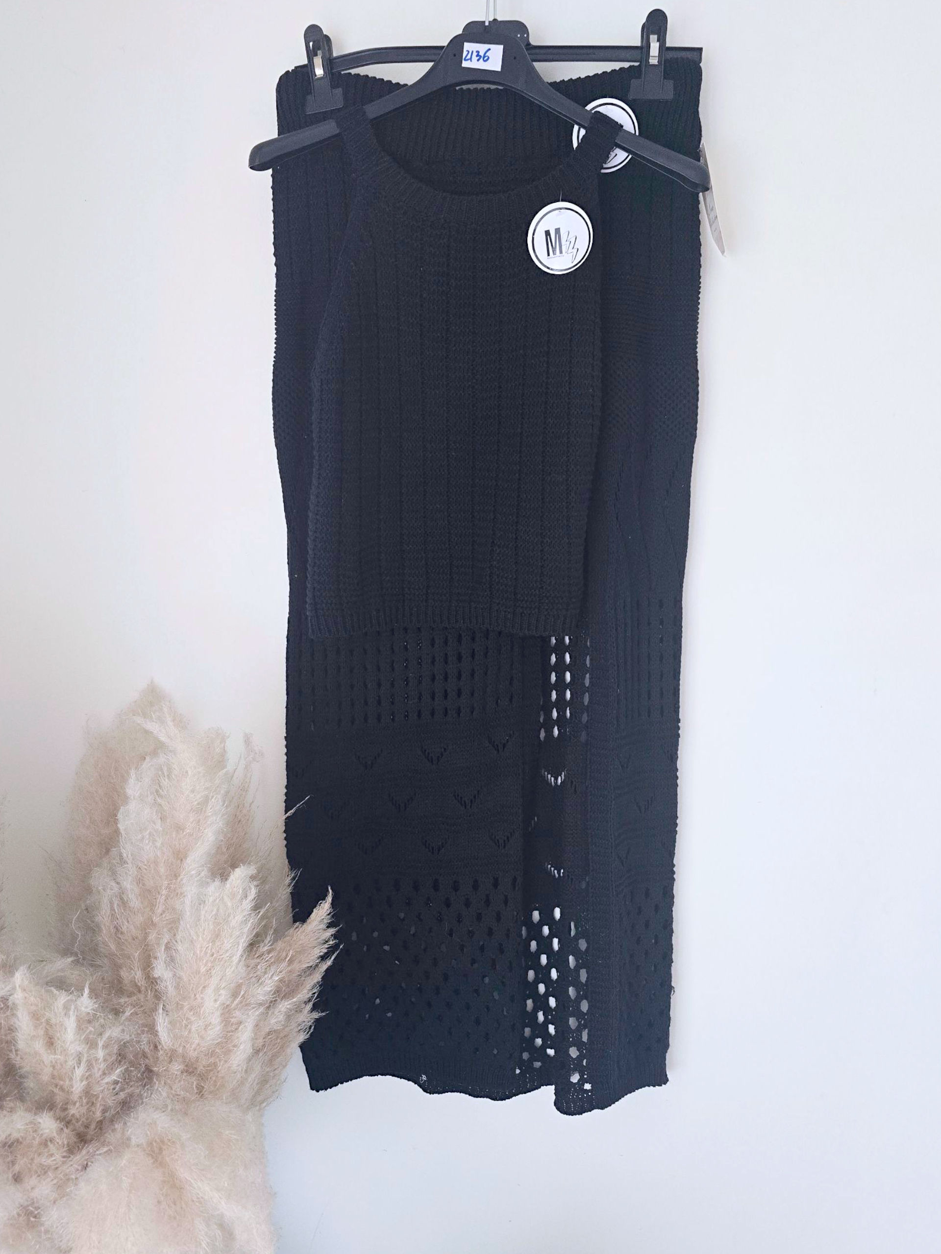 Ensemble top &amp; jupe black