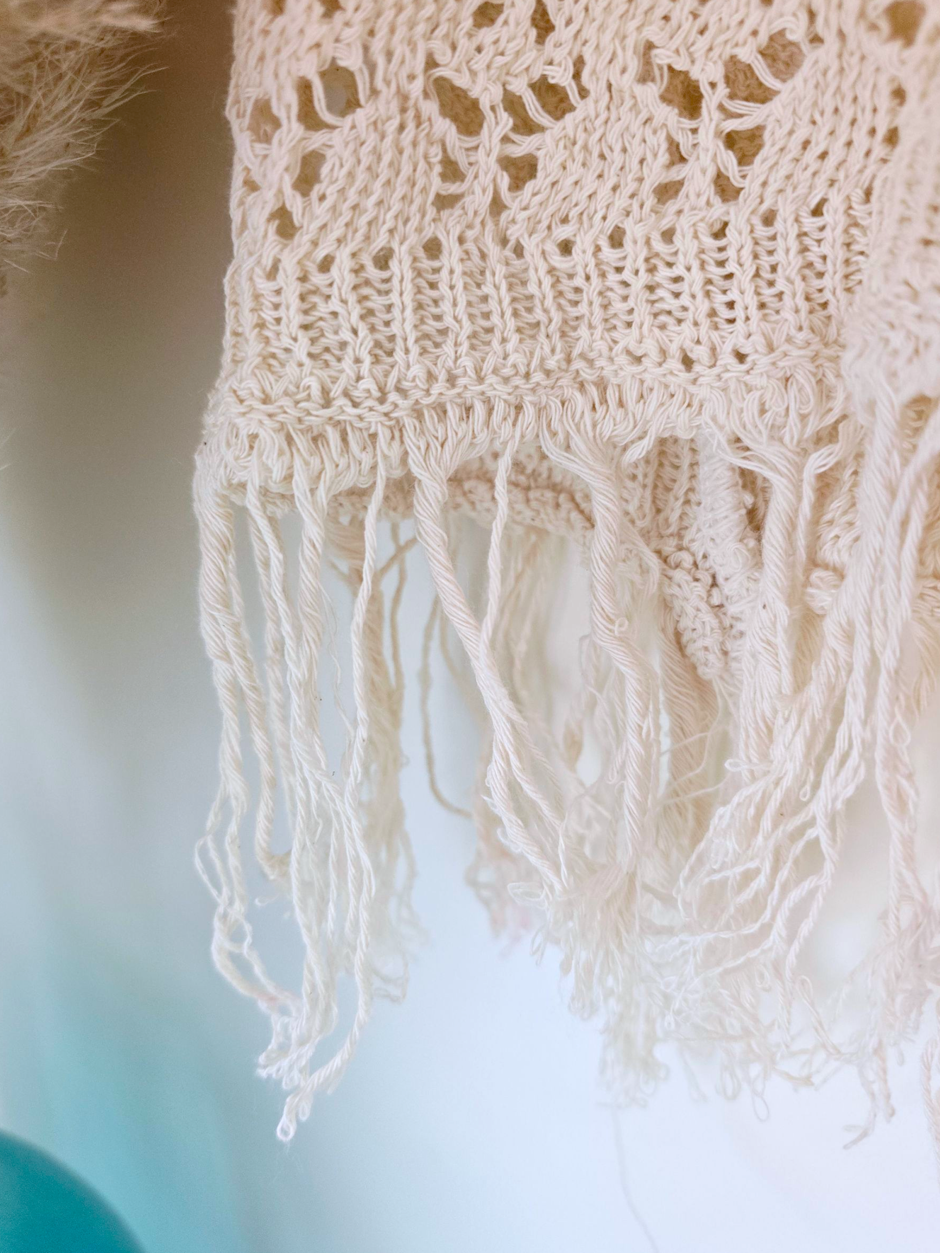 Ensemble top &amp; jupe en crochet