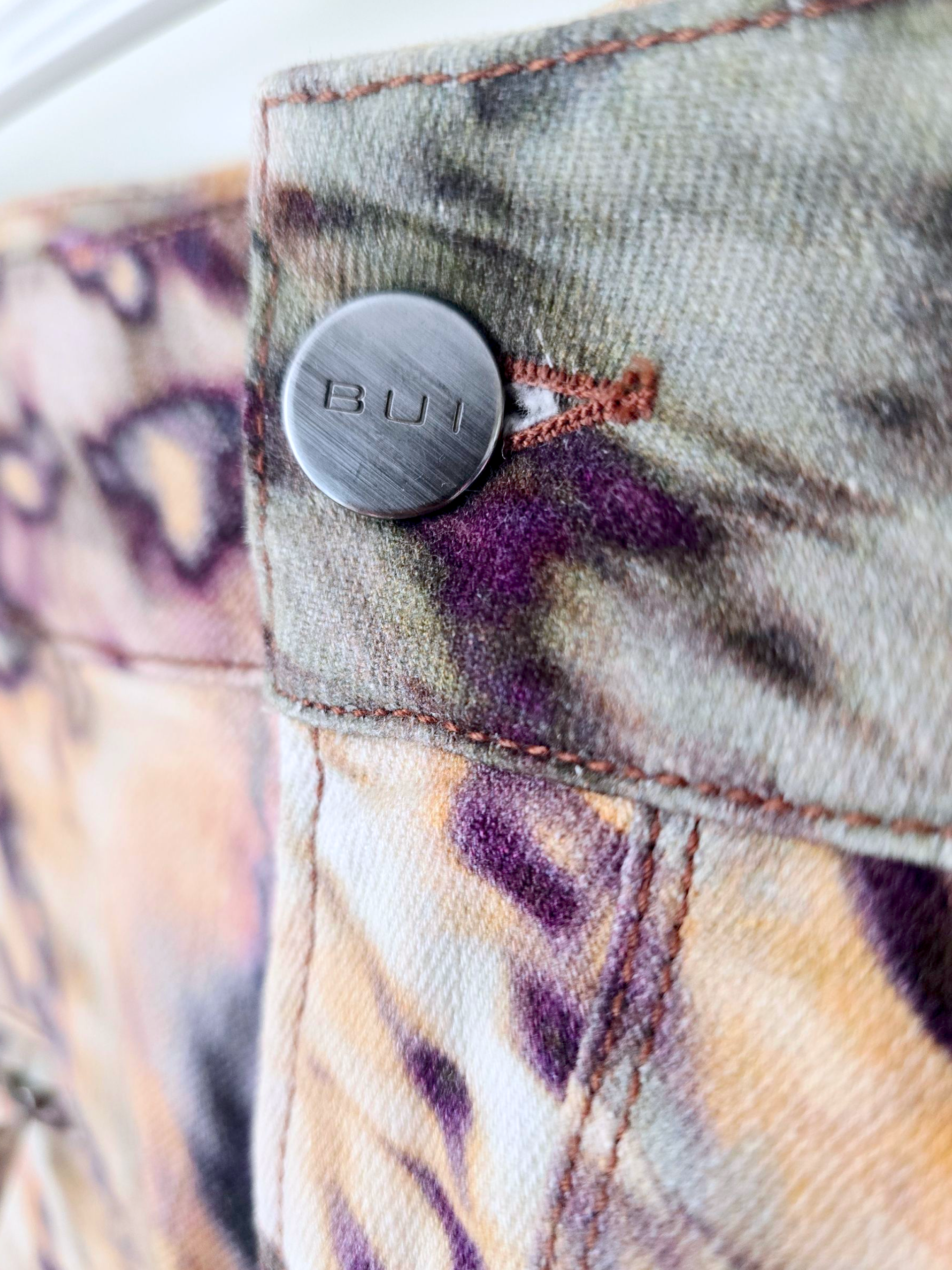 Short tie &amp; dye multicolores