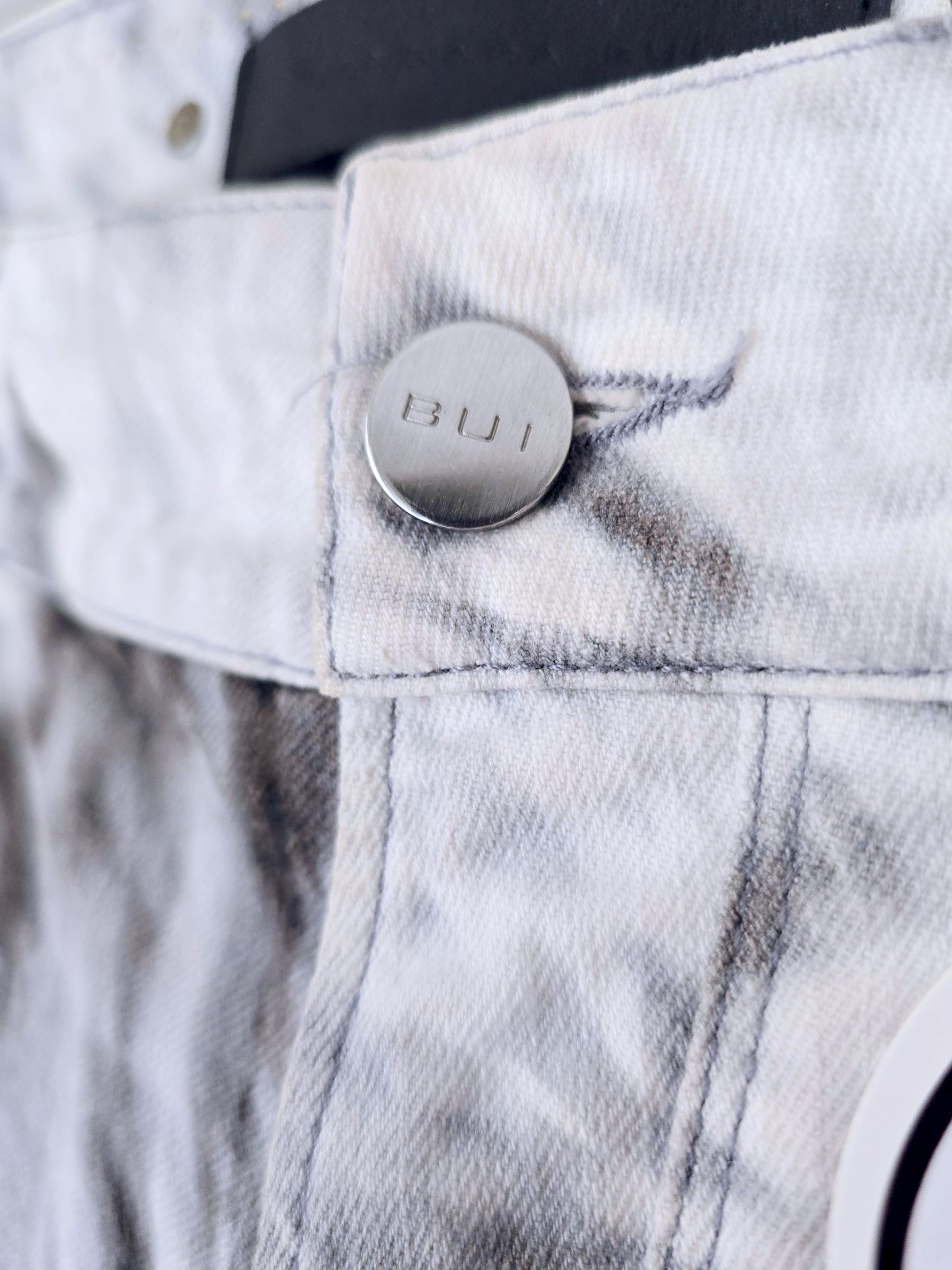 Short tie &amp; dye gris