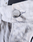 Short tie & dye gris