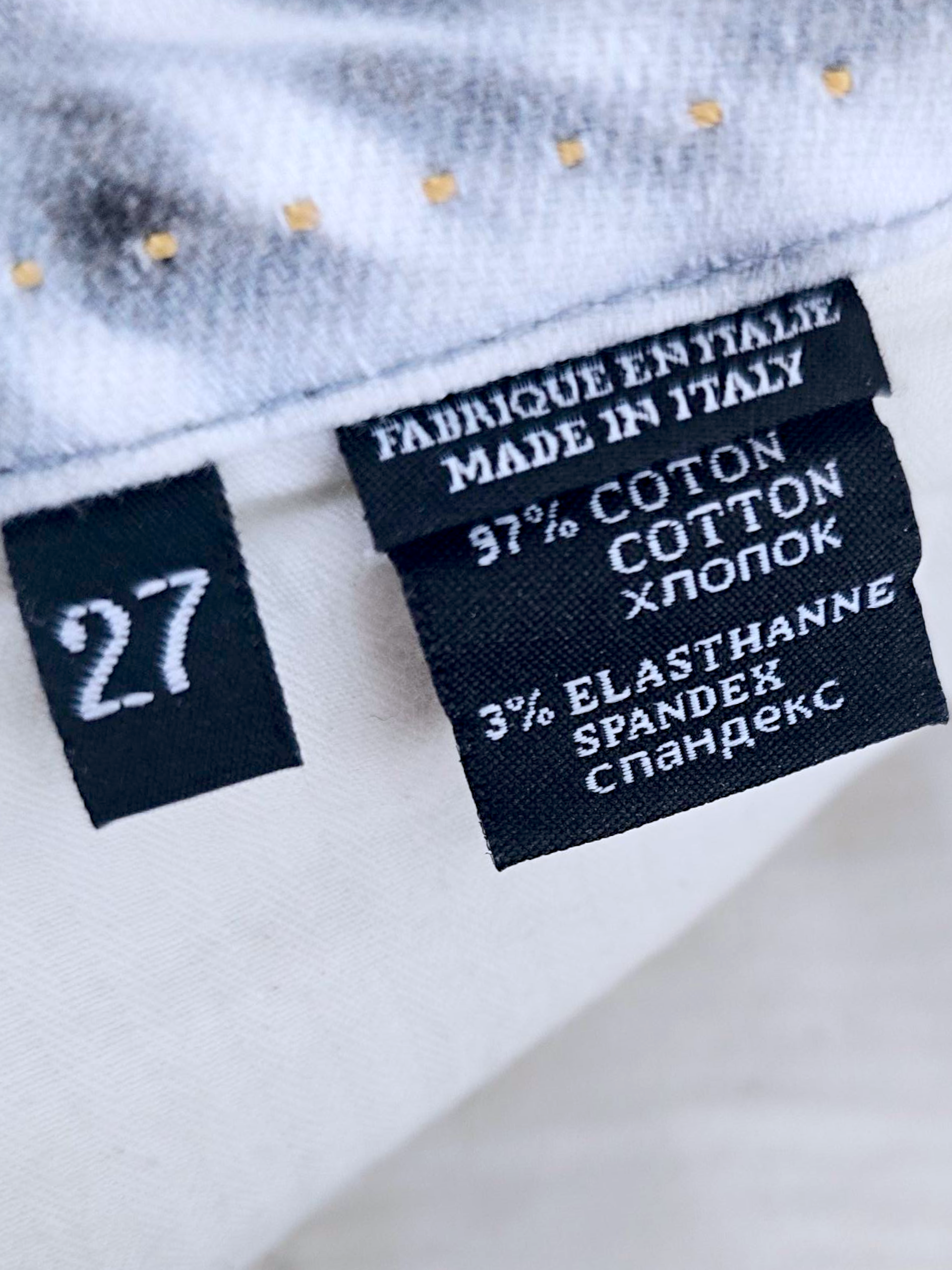 Short tie &amp; dye gris