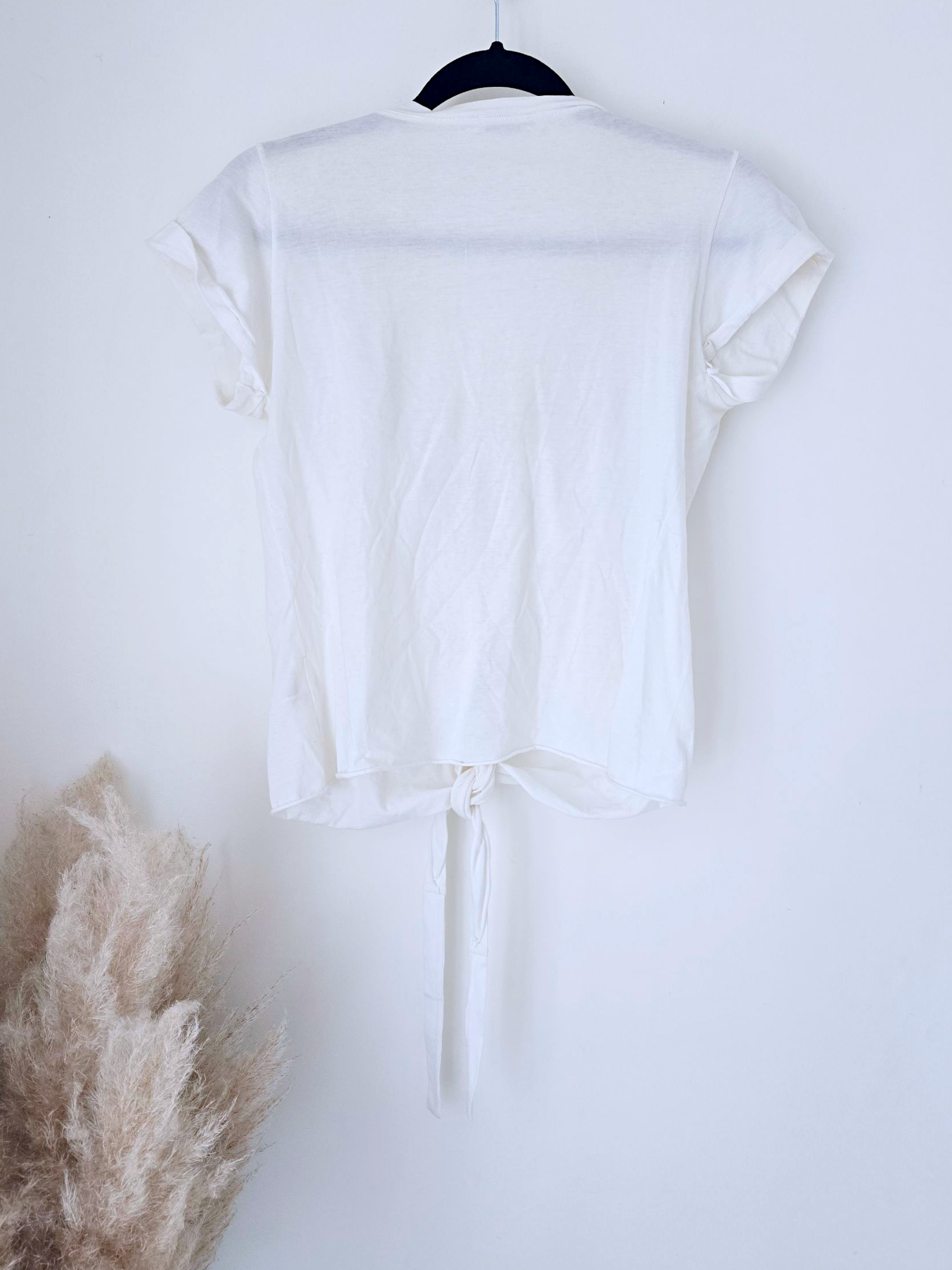 T-shirt hippie à perles