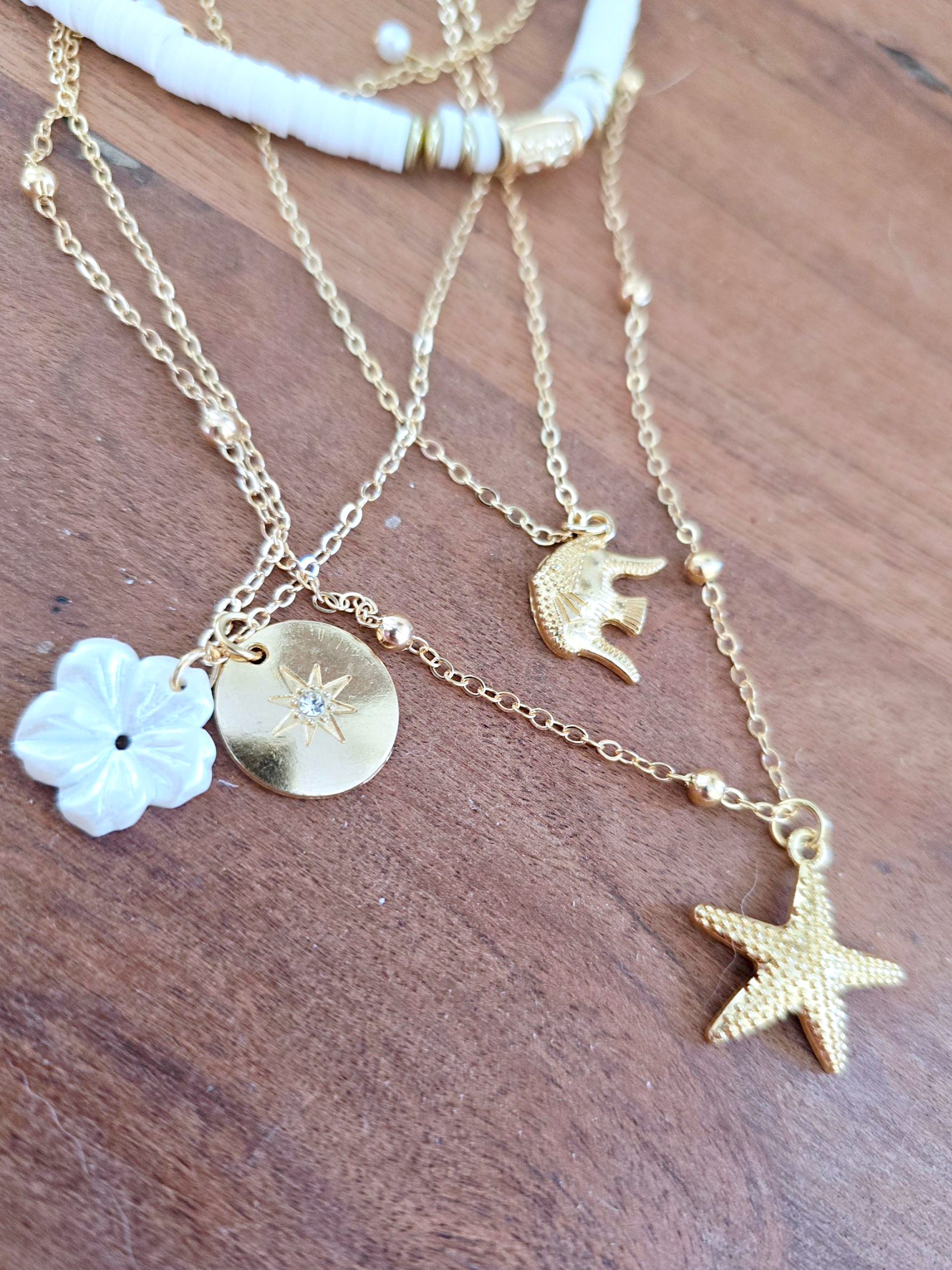 Collier multi-rangs