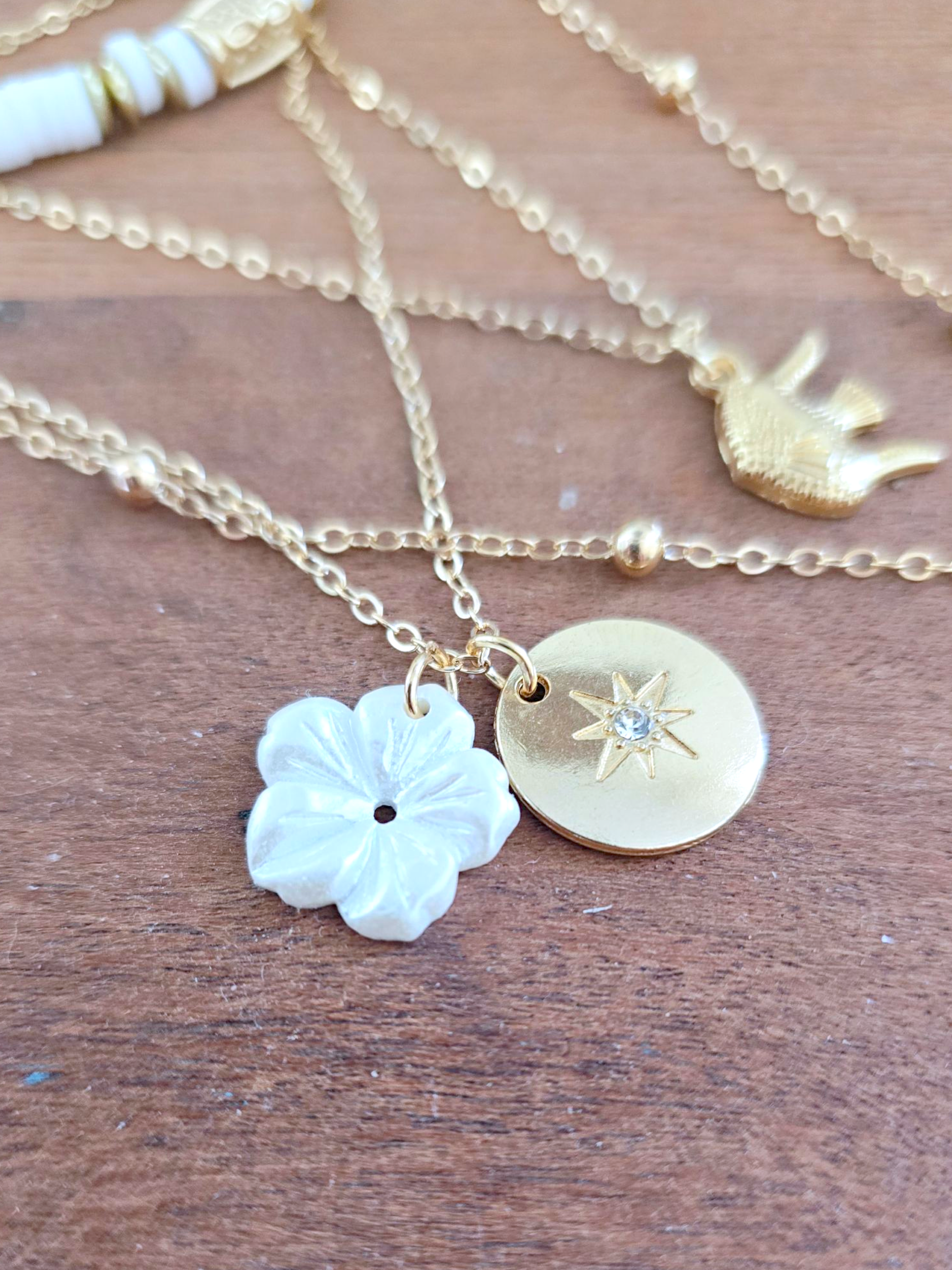 Collier multi-rangs