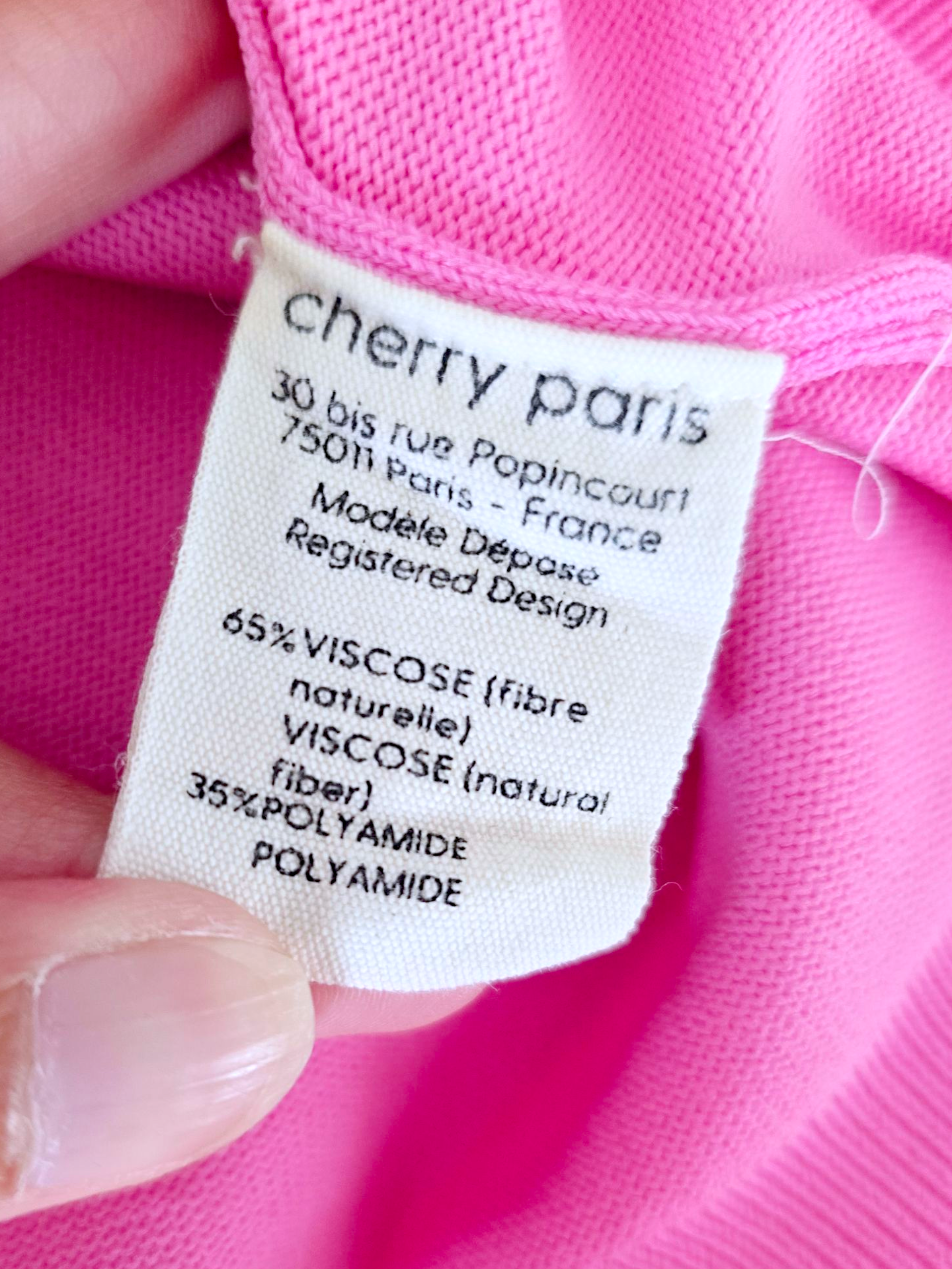 Pull rose casual-chic