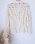Veste cintrée en crochet