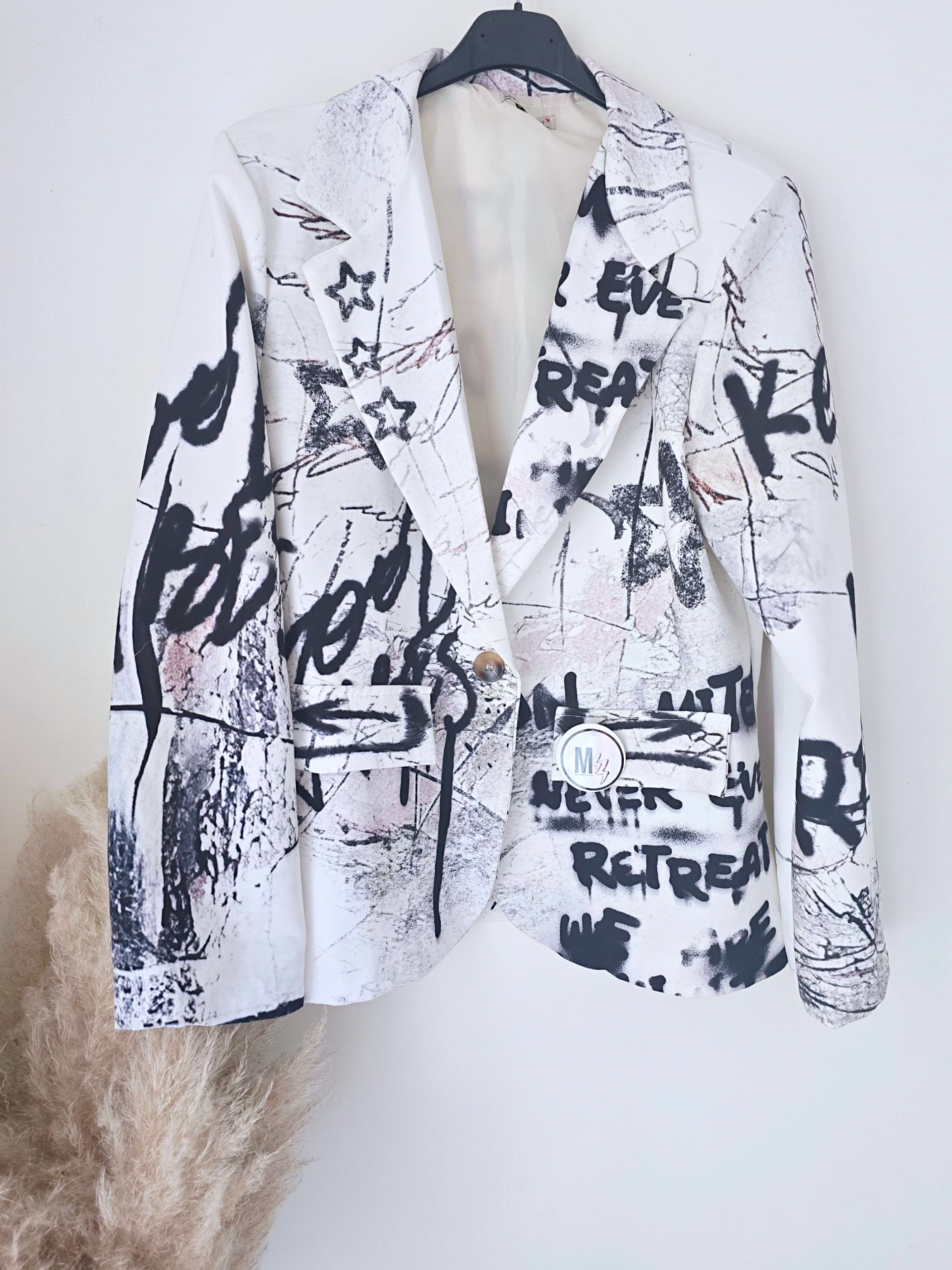 Veste boy à tags