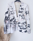 Veste boy à tags