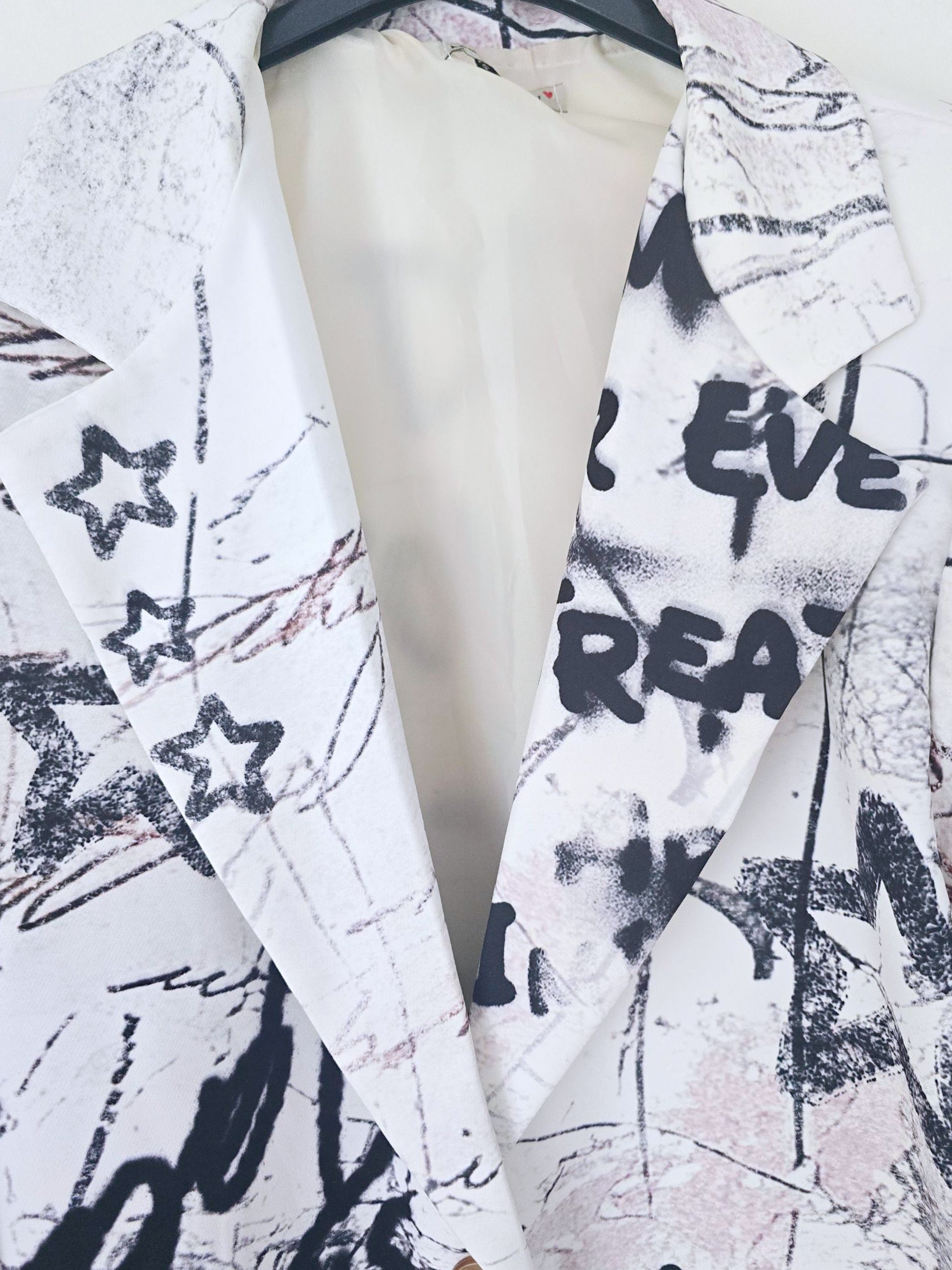 Veste boy à tags