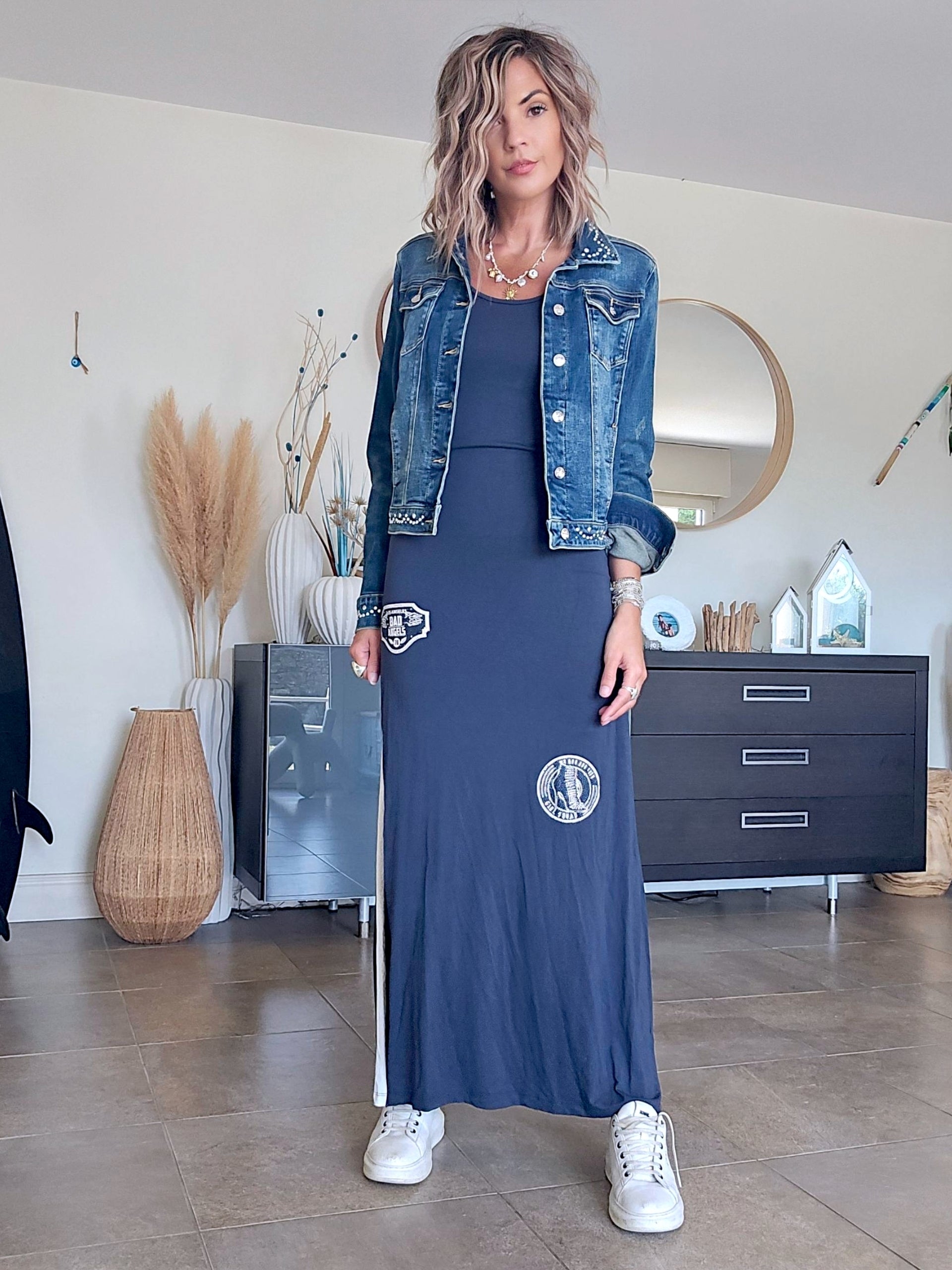 Veste en jean twin
